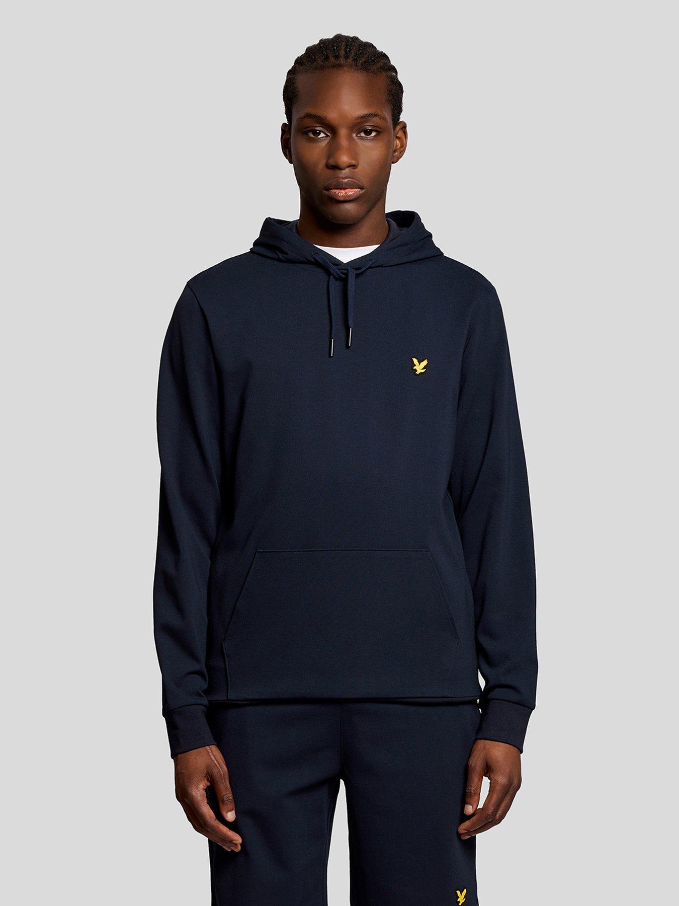 Lyle & Scott Sport Mens Fly Fleece Hoodie - Navy