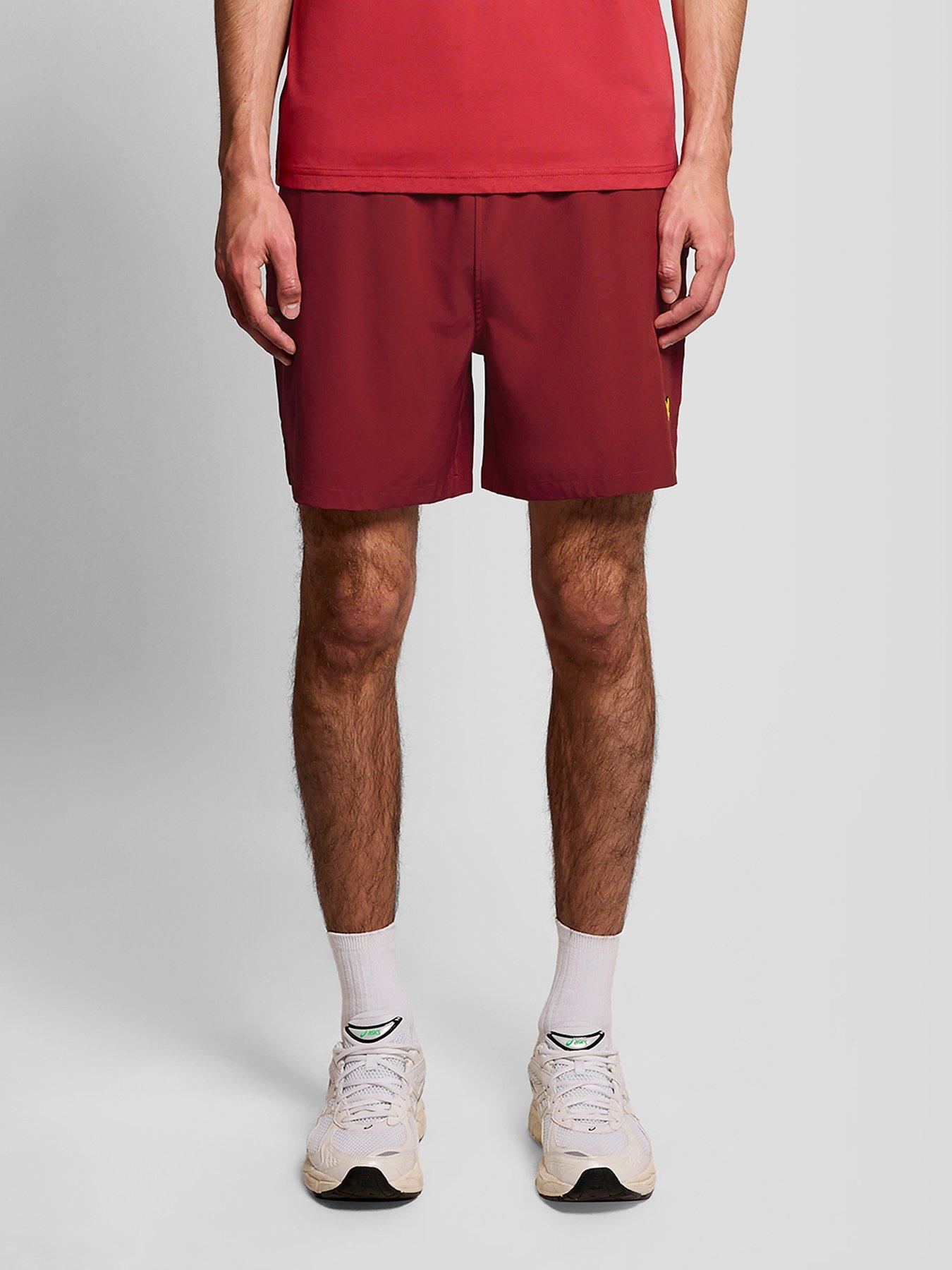 Lyle & Scott Sport Mens Sports Swim Short - Red