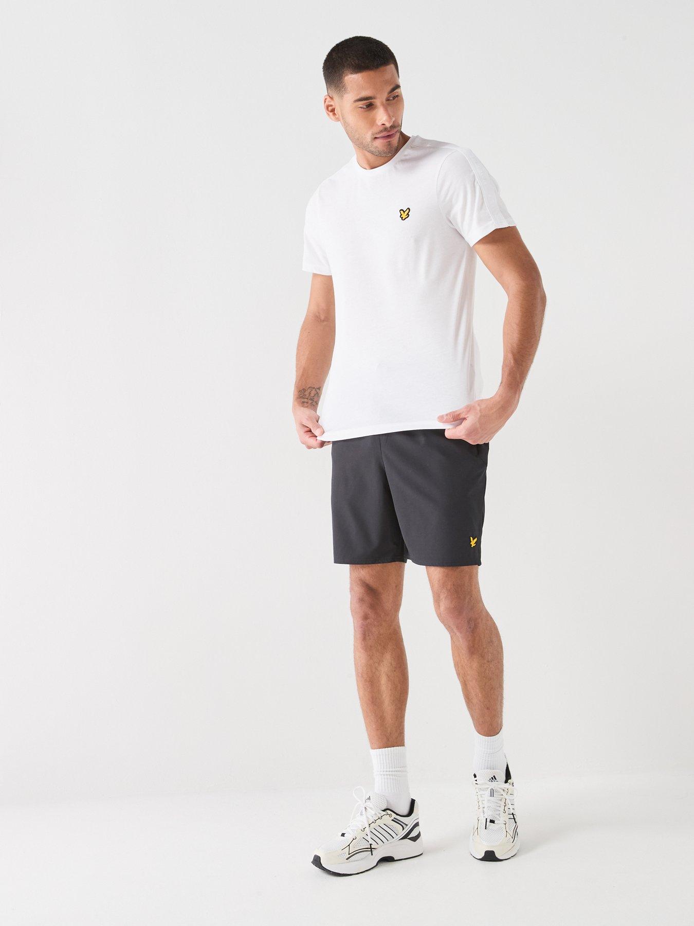 Image 3 of 5 of Lyle & Scott Sport Mens Embossed Tape T-Shirt - White