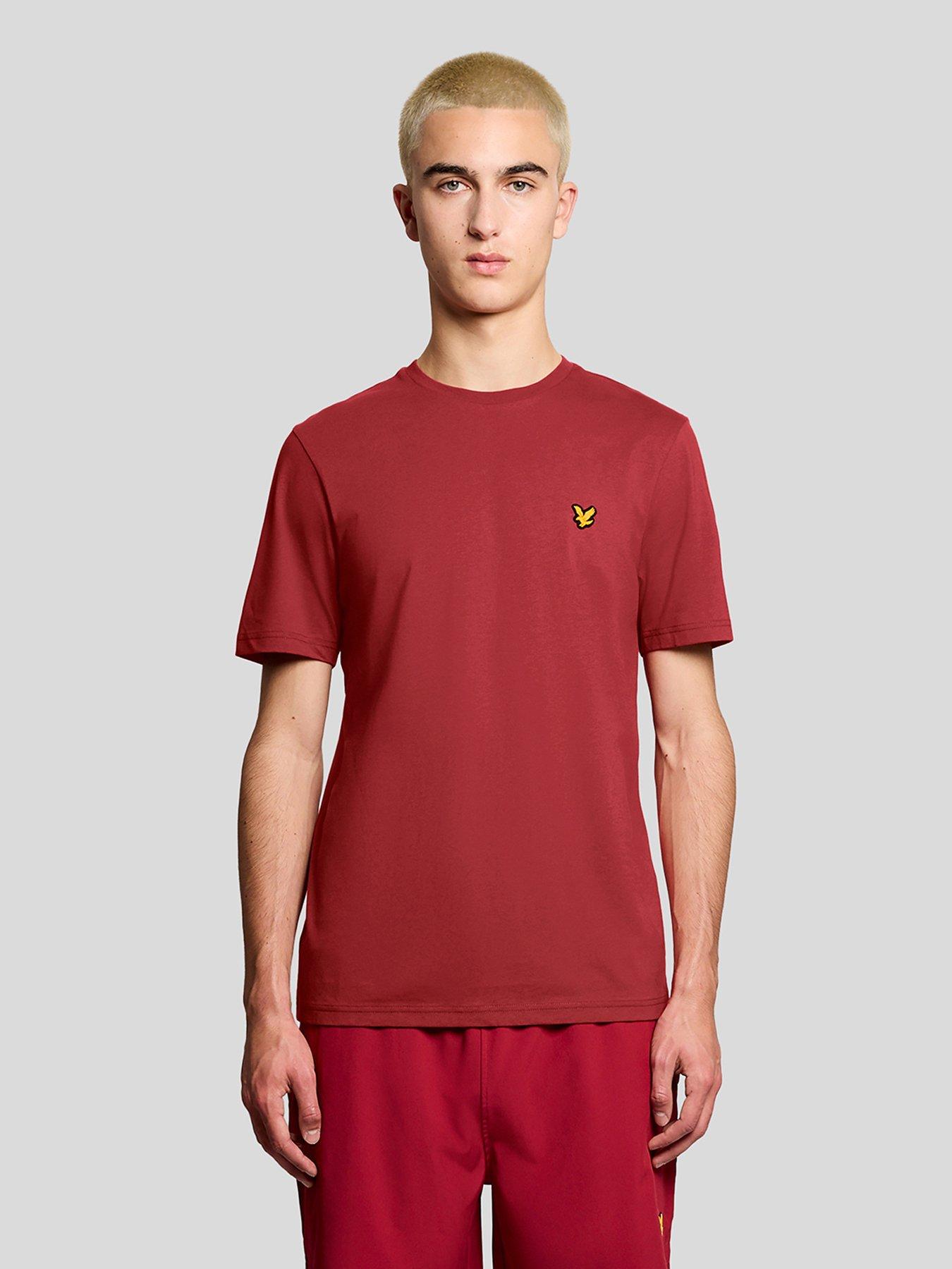 Lyle & Scott Sport Mens Sports Short Sleeve T-Shirt - Red