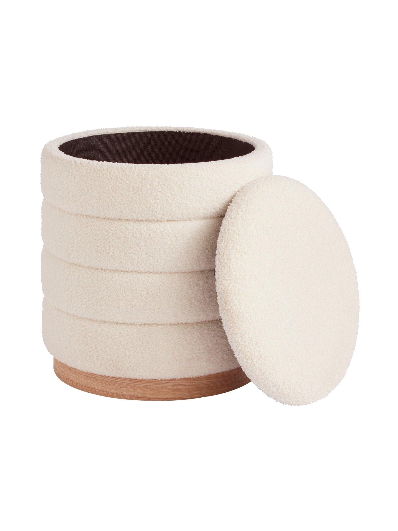  image of gfw-otis-boucle-storage-stool