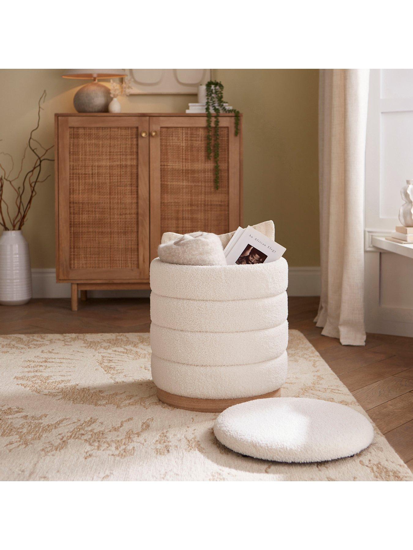  image of gfw-otis-boucle-storage-stool