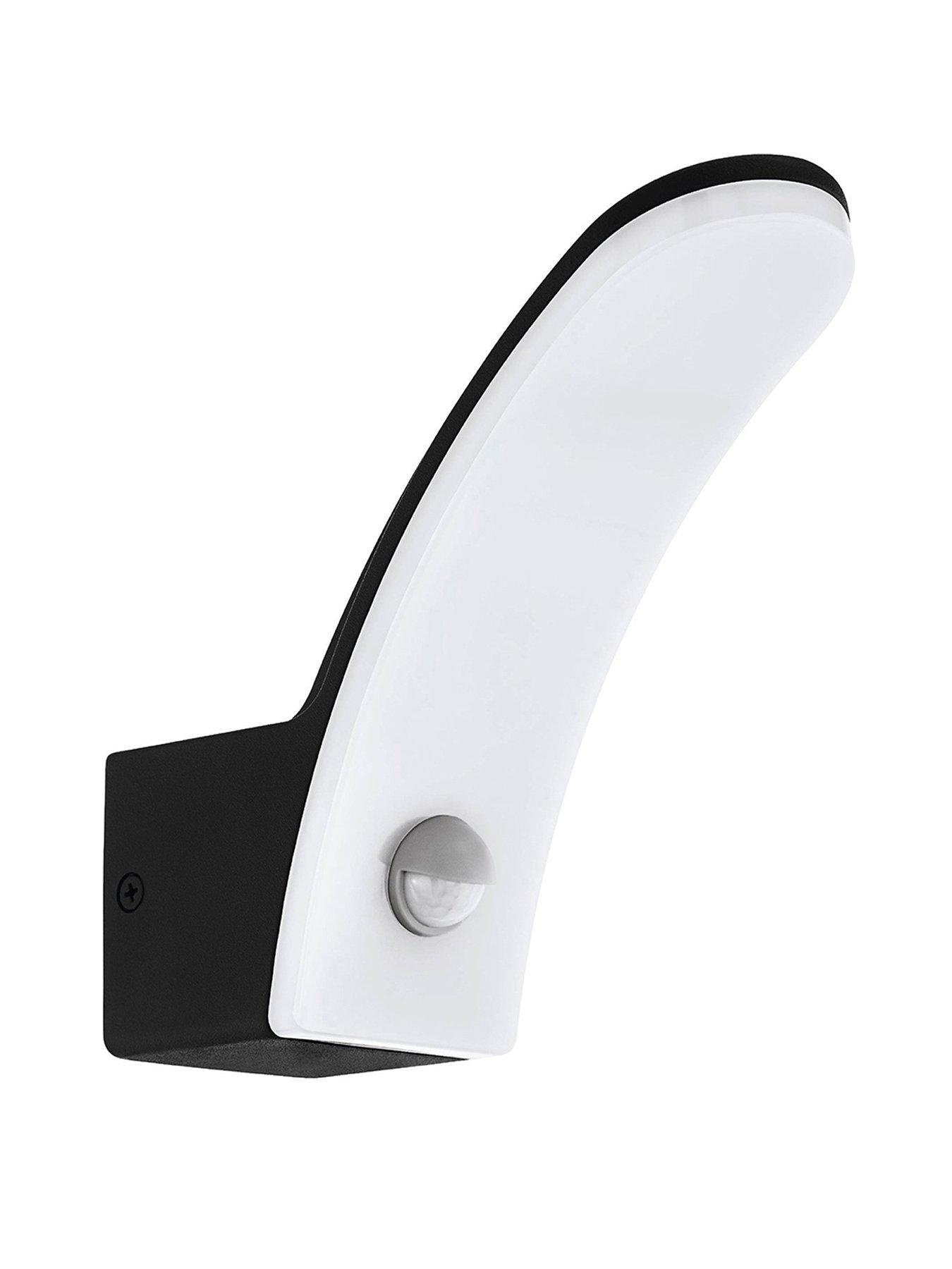Image 2 of 5 of EGLO Fiumicino LED Aluminium/Plastic Outdoor Wall Light With Sensor