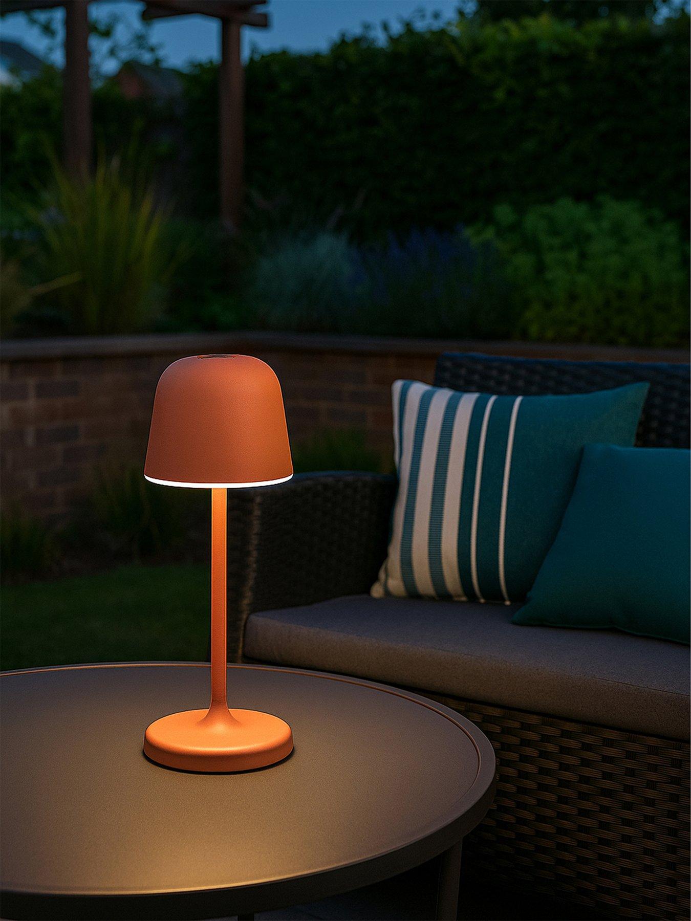 undefined EGLO Mannera - S Portable LED Table Light Red