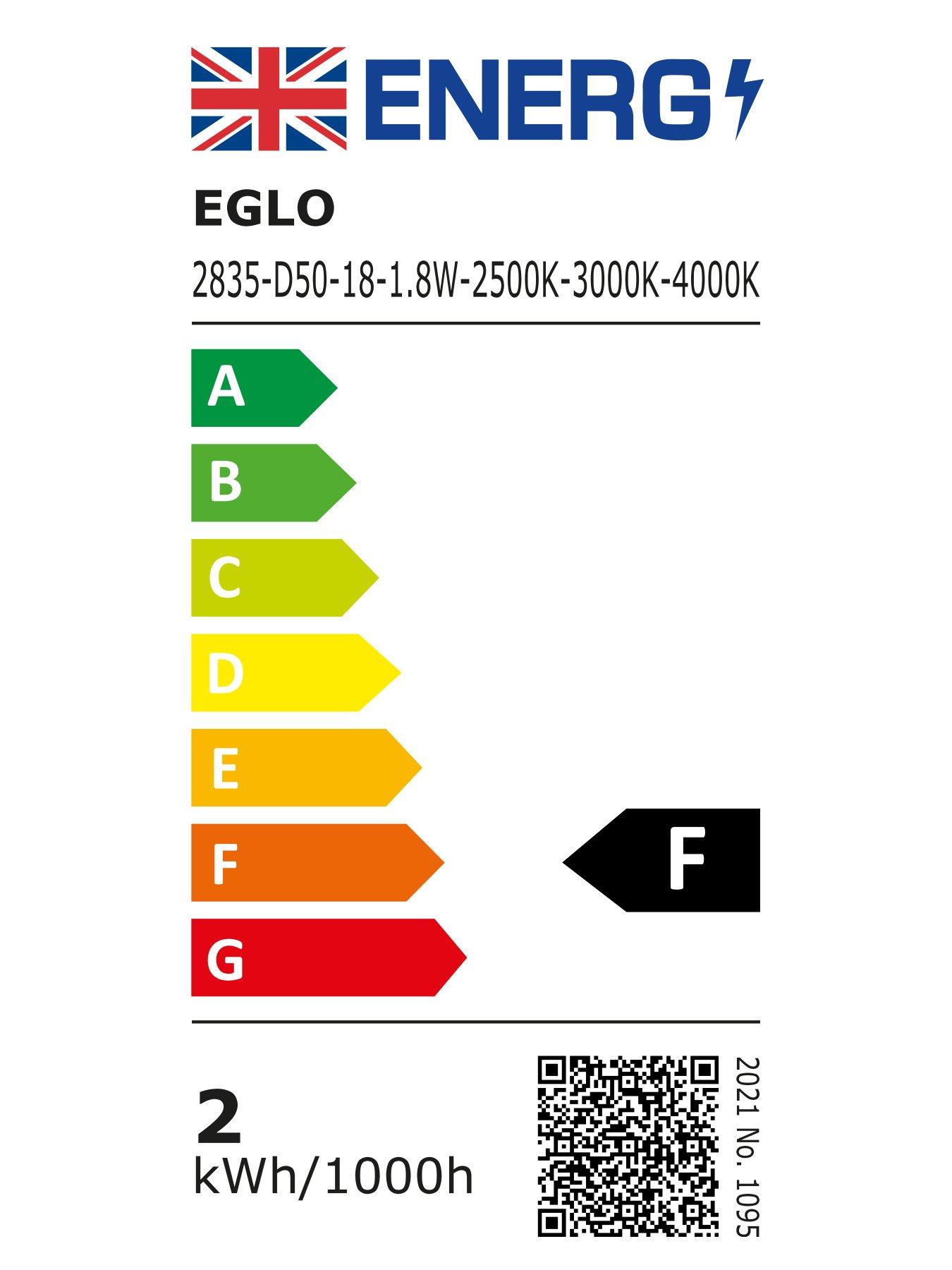 Image 5 of 5 of EGLO Mannera - S Portable LED Table Light Red