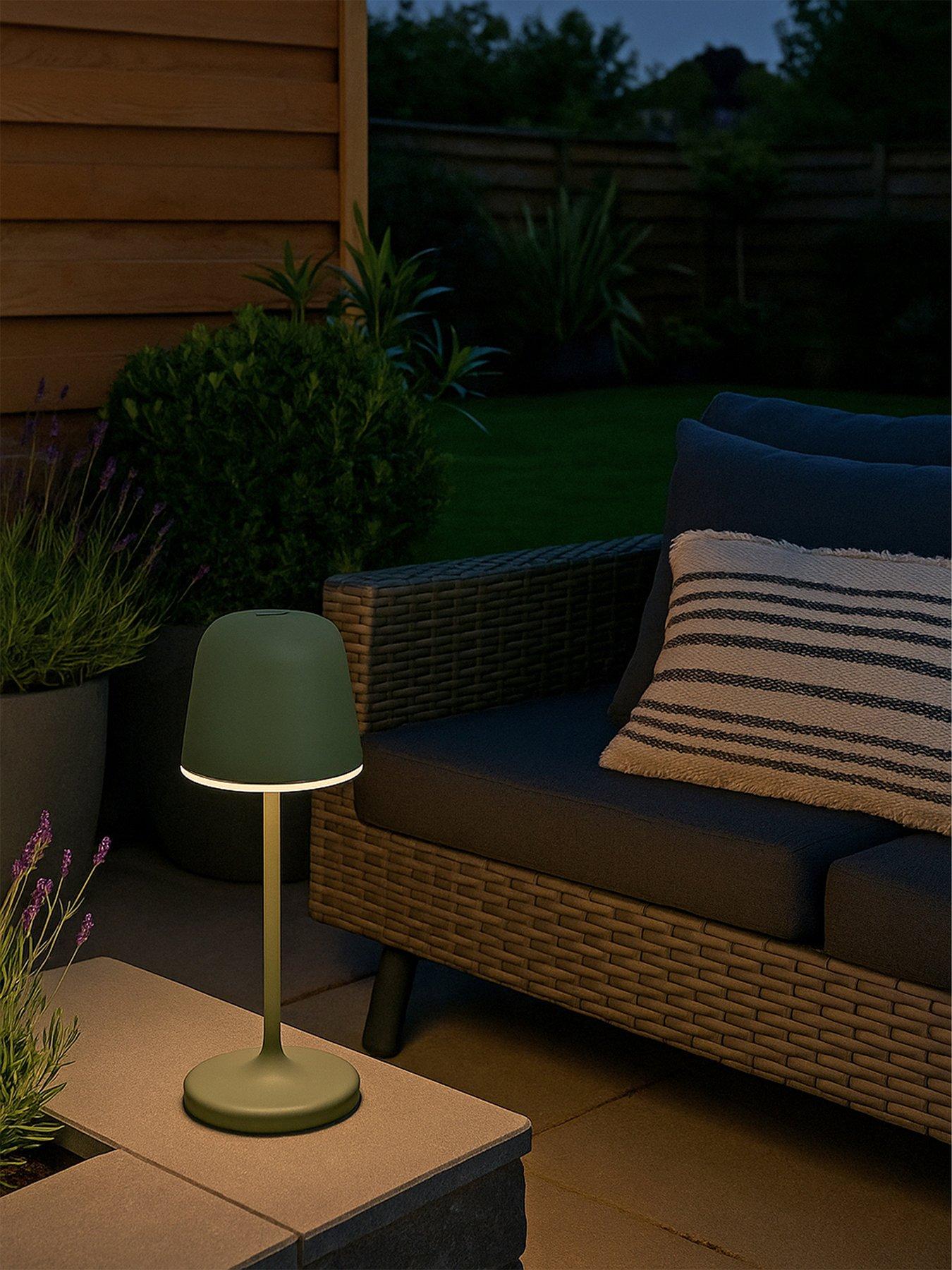 undefined EGLO Mannera - S Portable LED Table Light Green