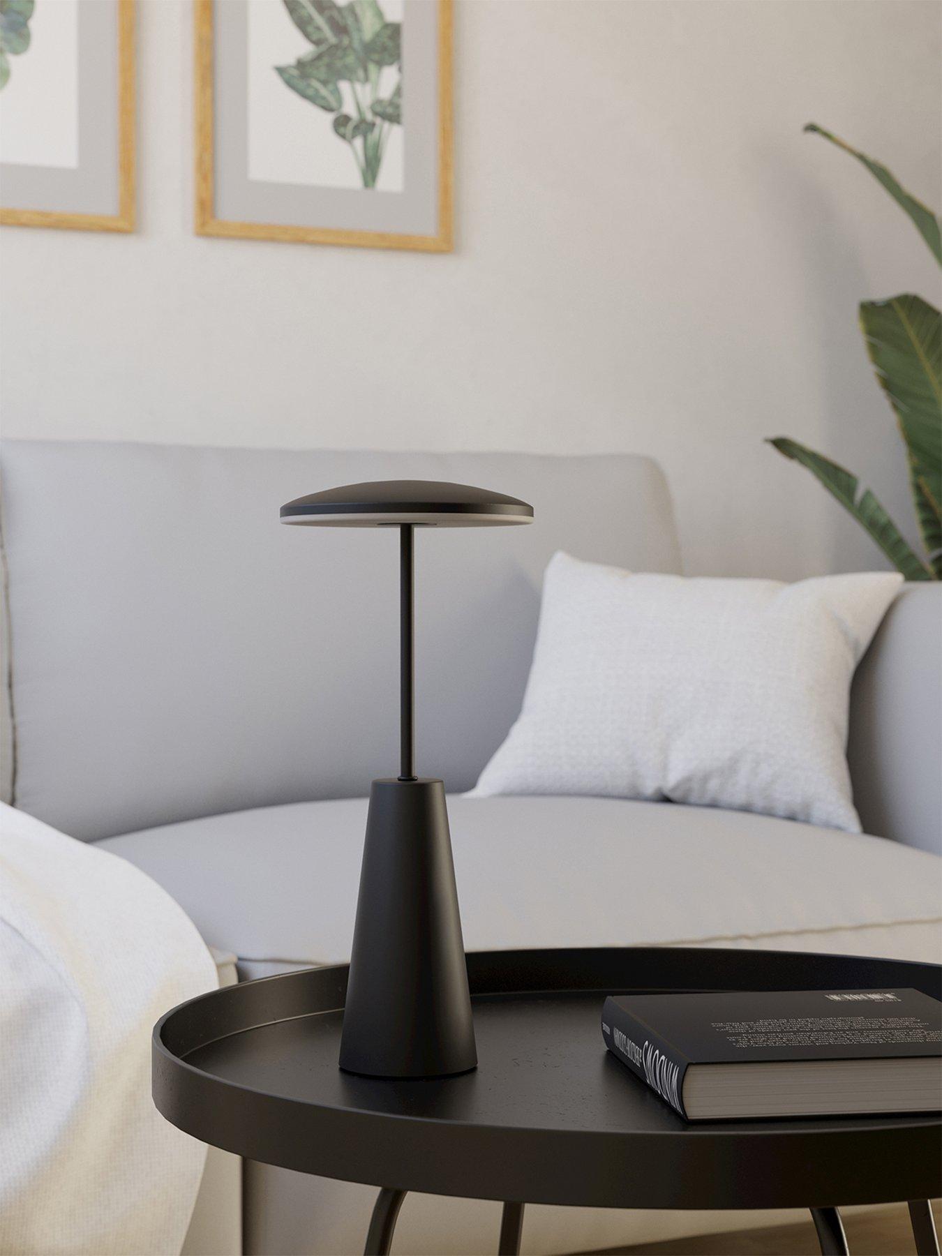  image of eglo-piccola-black-led-touch-table-light