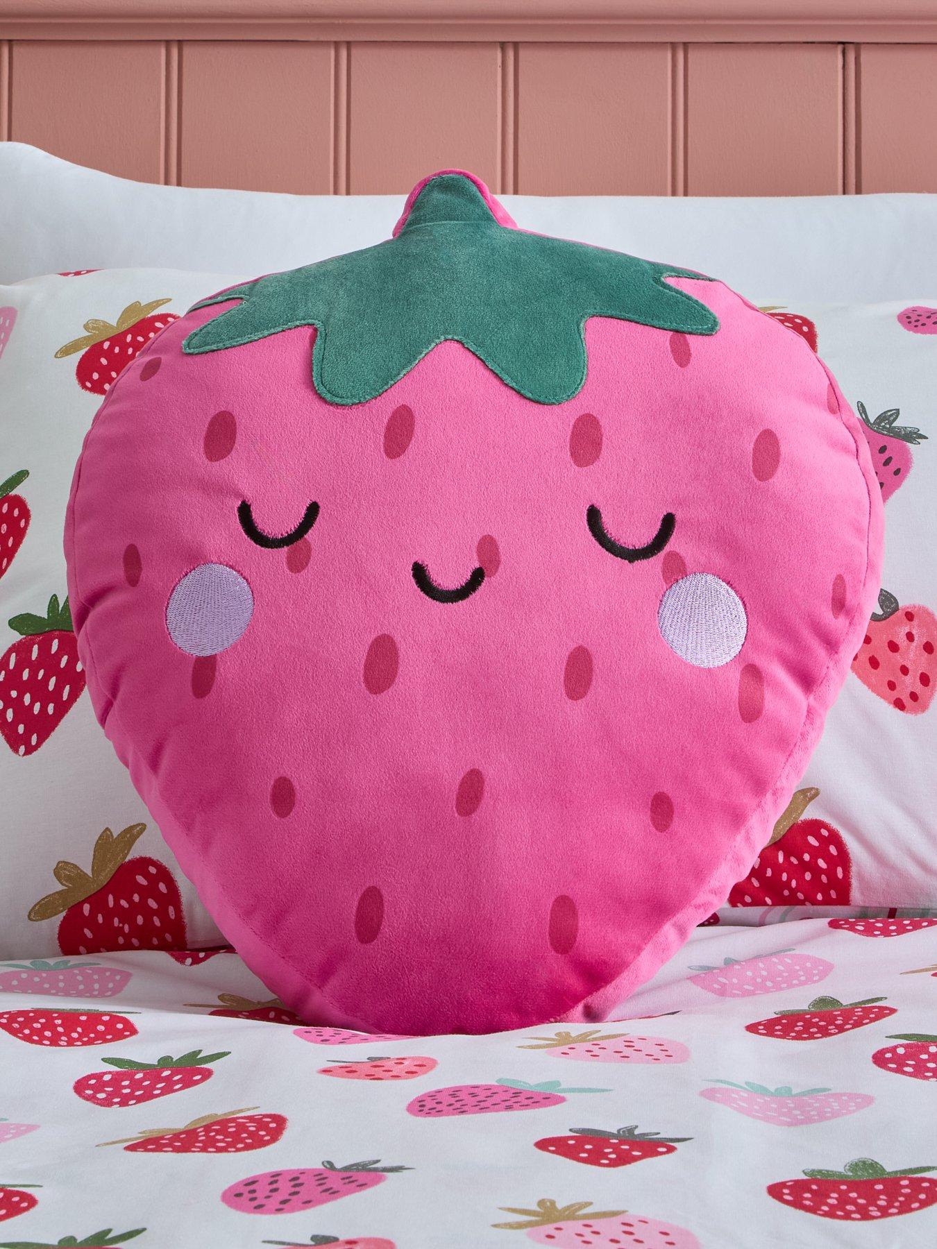 The Very Collection Strawberry Shaped Cushion