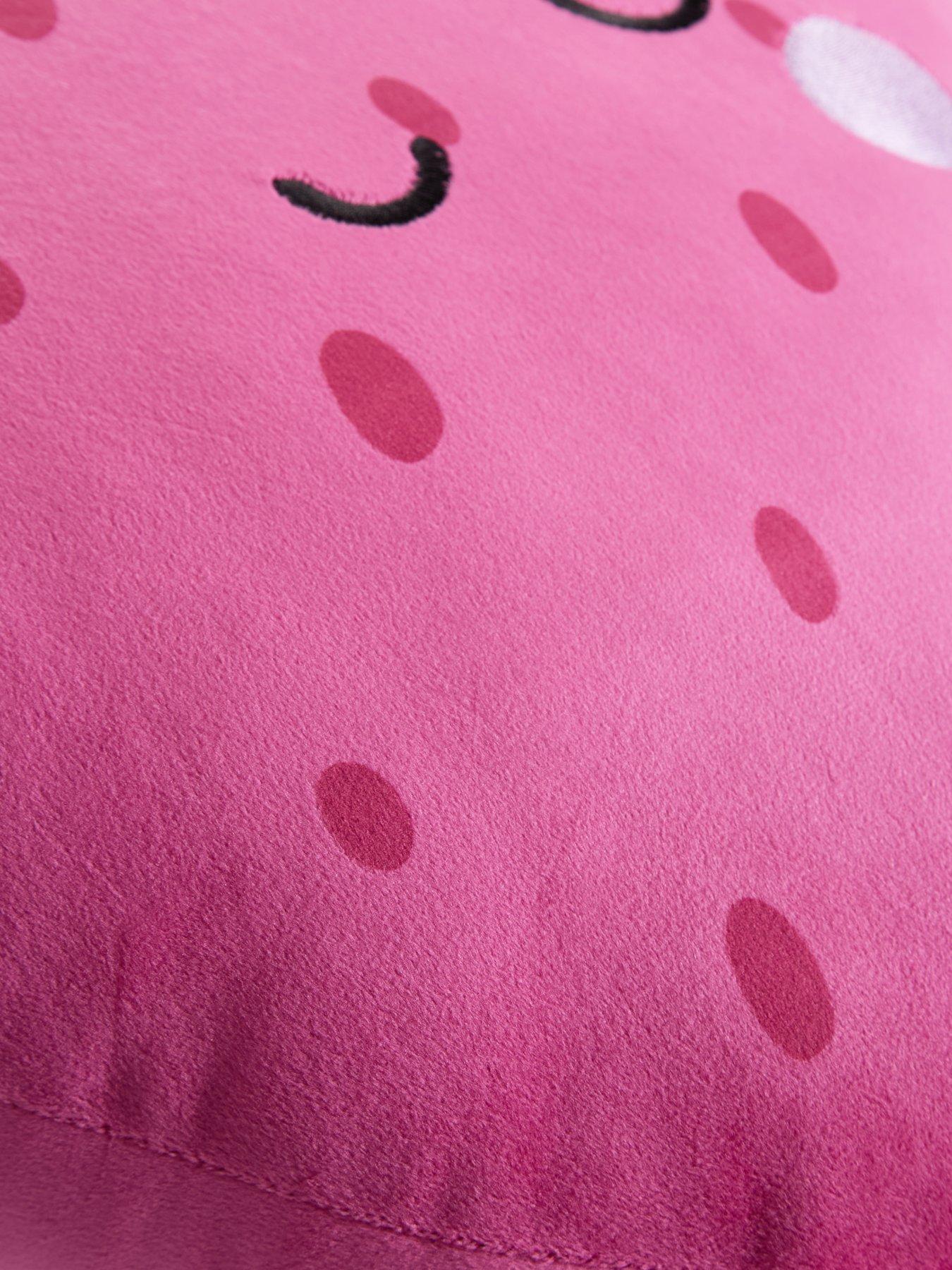  image of the-very-collection-strawberry-shaped-cushion