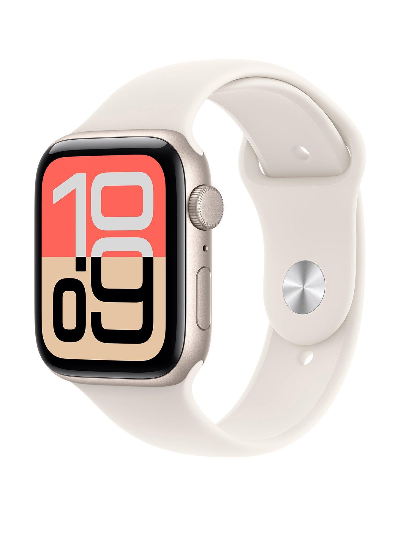 undefined Watch SE 3 (GPS, 2025) 44mm Starlight Aluminium Case with Starlight Sport Band - S/M