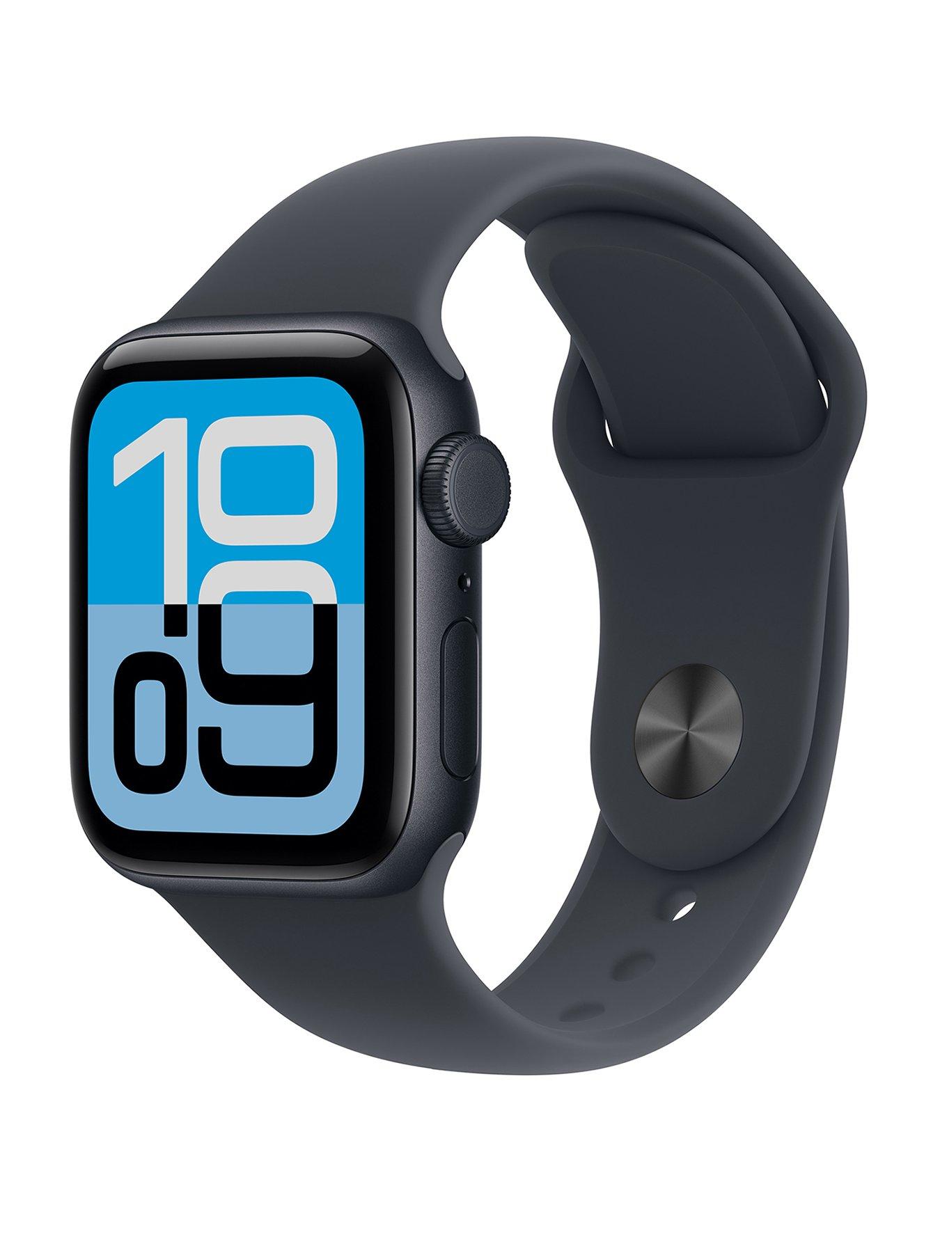 Image 1 of 7 of Apple Watch SE 3 (GPS + Cellular, 2025) 40mm&nbsp;Aluminium Case with&nbsp;Sport Band