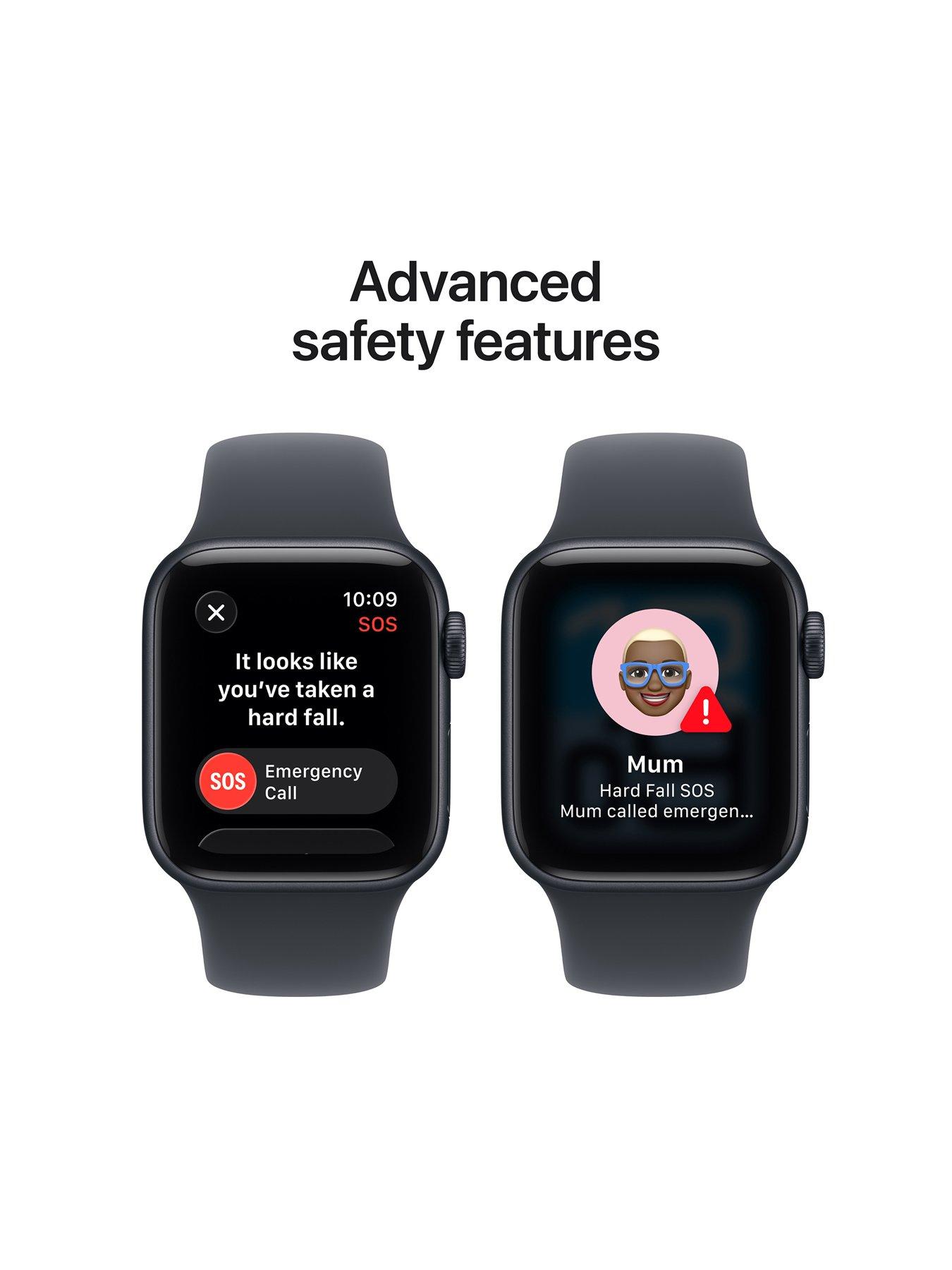 Image 6 of 7 of Apple Watch SE 3 (GPS + Cellular, 2025) 40mm&nbsp;Aluminium Case with&nbsp;Sport Band