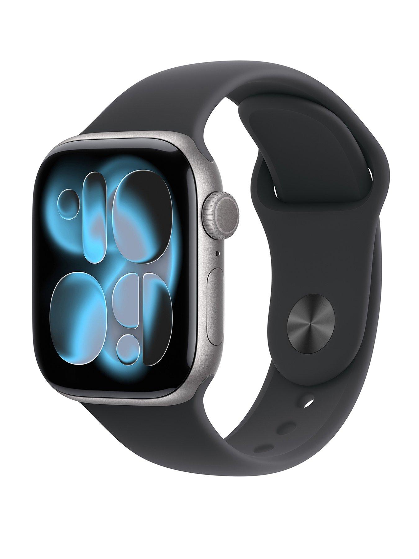 undefined Watch Series 11 (GPS) 42mm Space Grey Aluminium Case with Black Sport Band - S/M