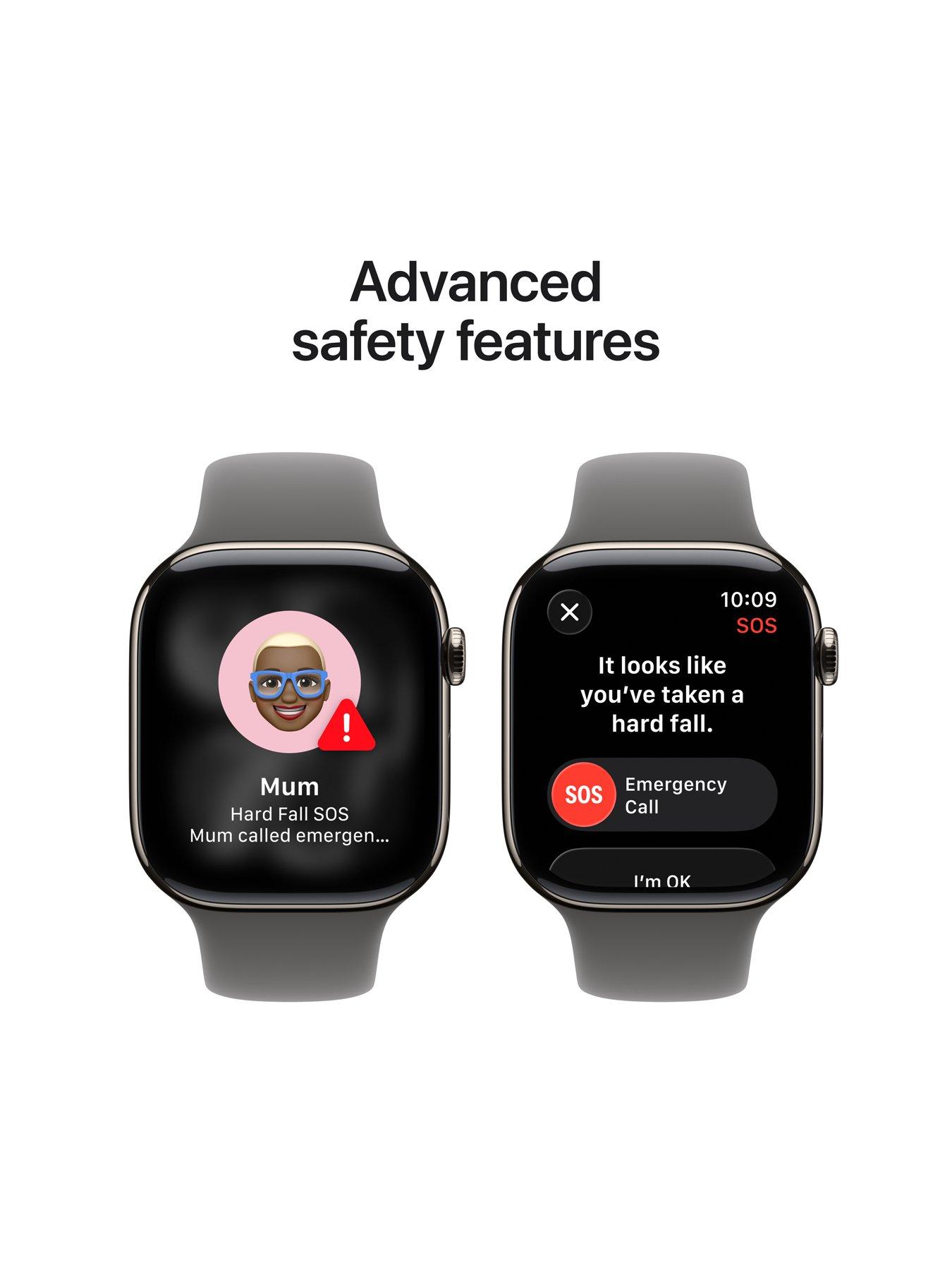  image of apple-watch-series-11-gps-cellular-2025-46mmnbspnatural-titanium-case-with-stone-grey-sport-band-sm