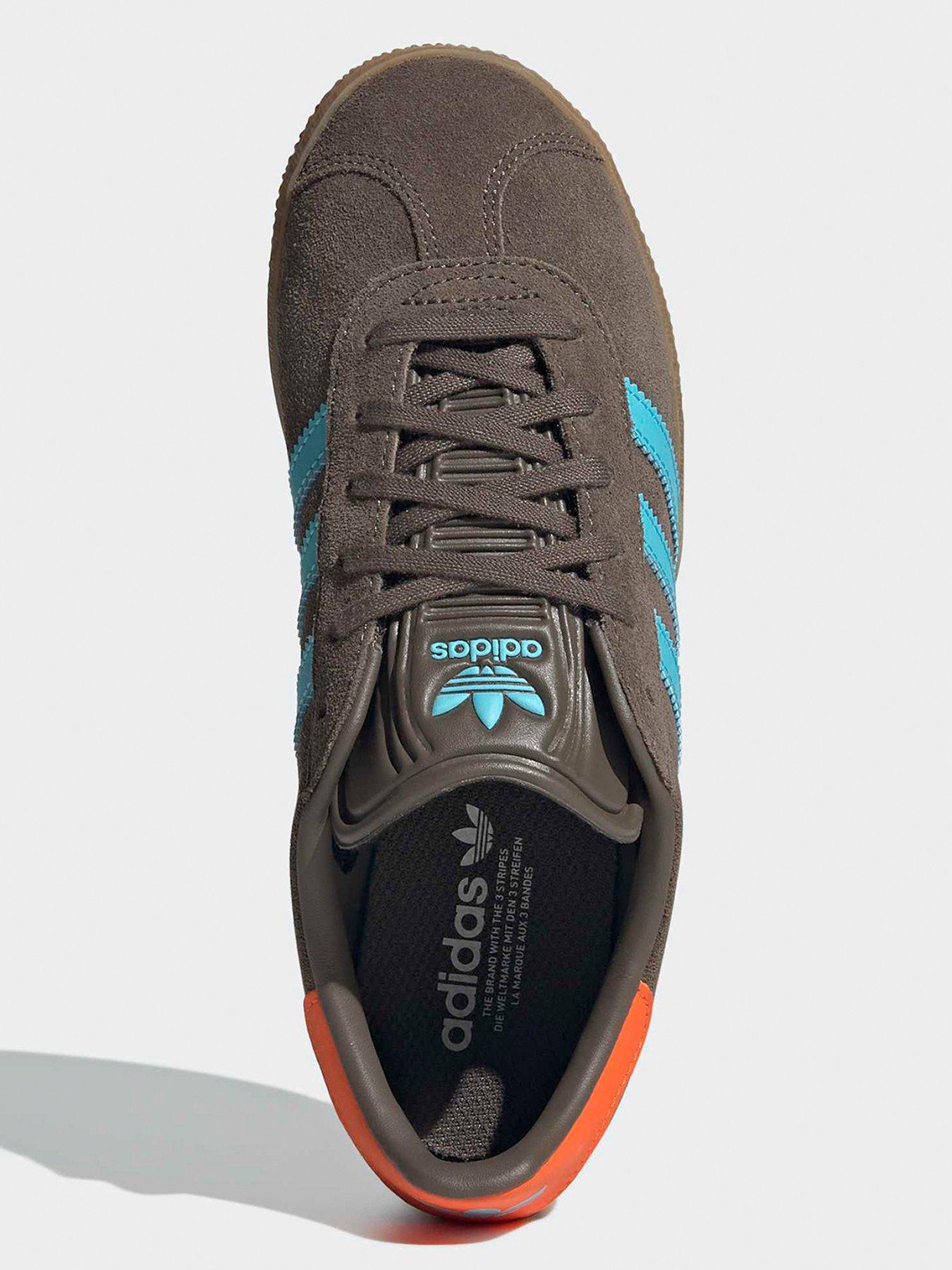 Image 4 of 7 of adidas Originals Junior Gazelle Trainers - Brown