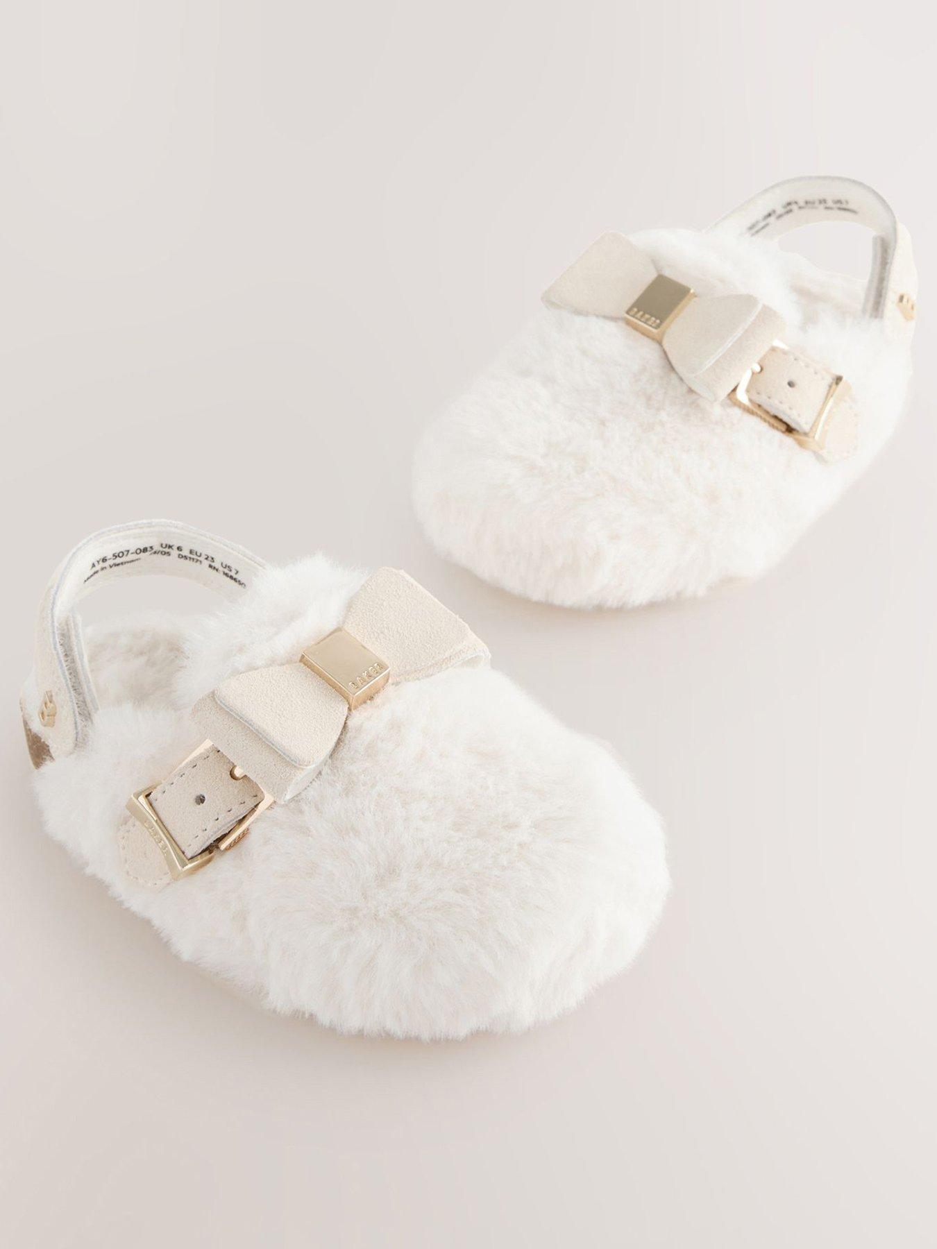 front image of ted-baker-older-girls-mule-slippers-cream