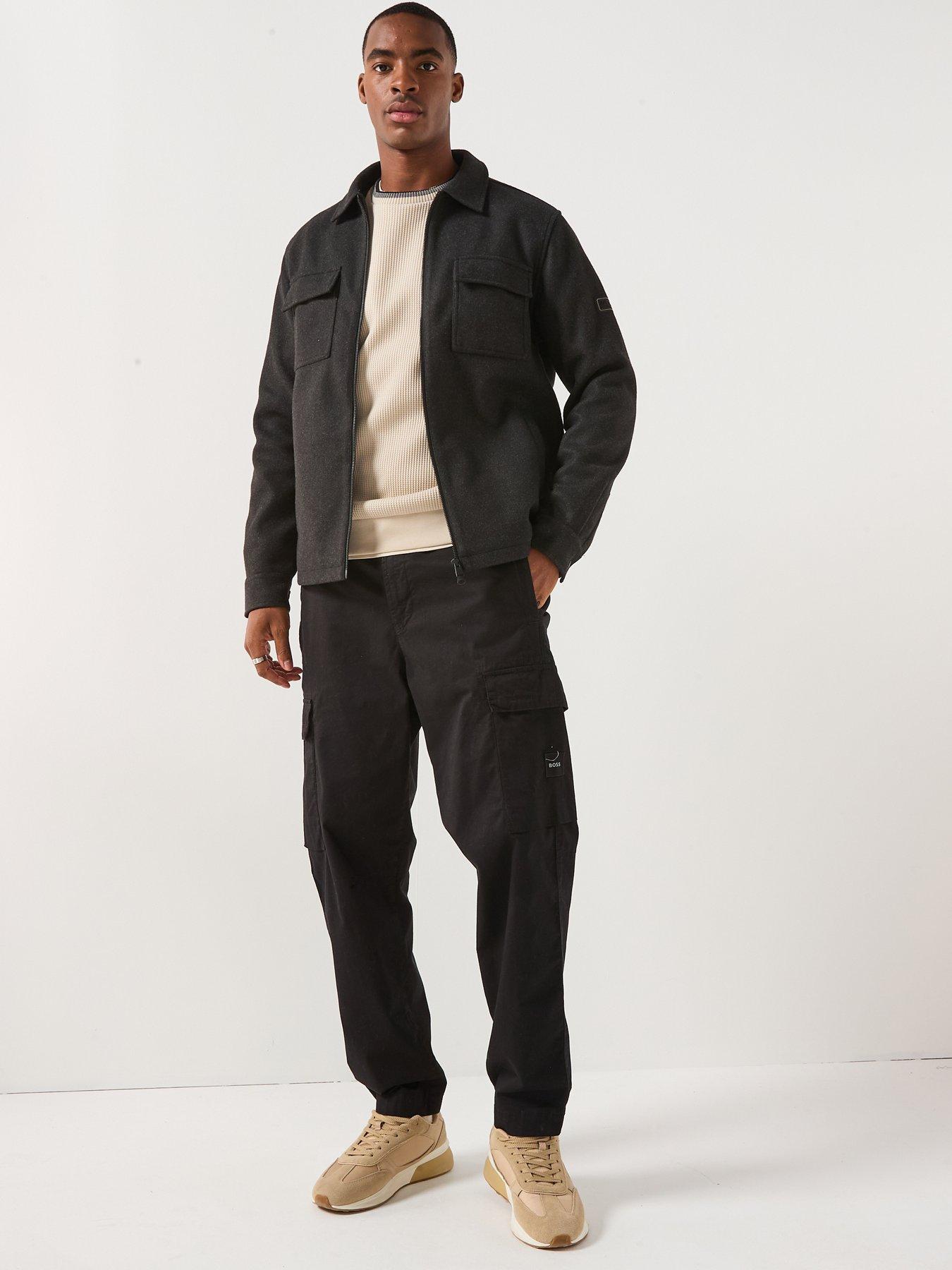 Image 3 of 6 of Barbour International Full Zip Walken Overshirt - Grey