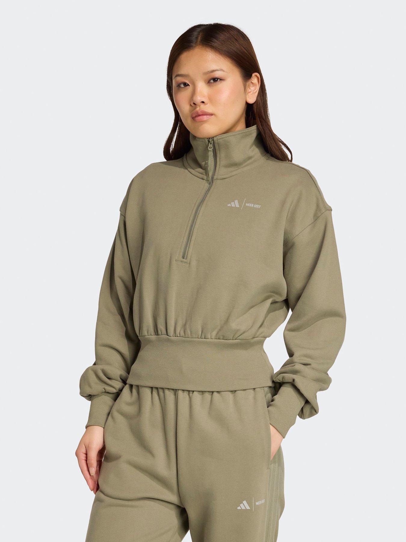 Image 1 of 5 of adidas Sportswear Womens X Moon Boot Tracksuit&nbsp;Top - Green