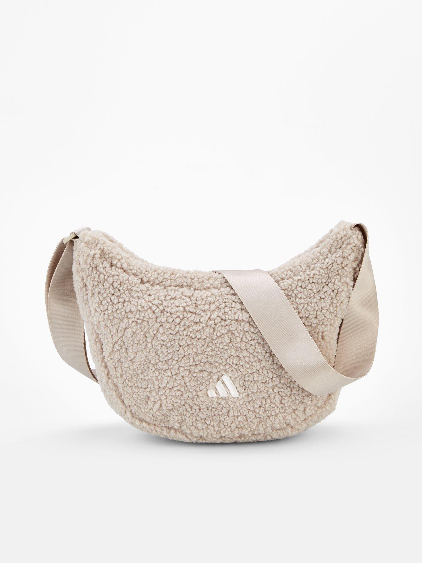 adidas Sportswear Unisex Winter Borg Pouch Bag - Beige