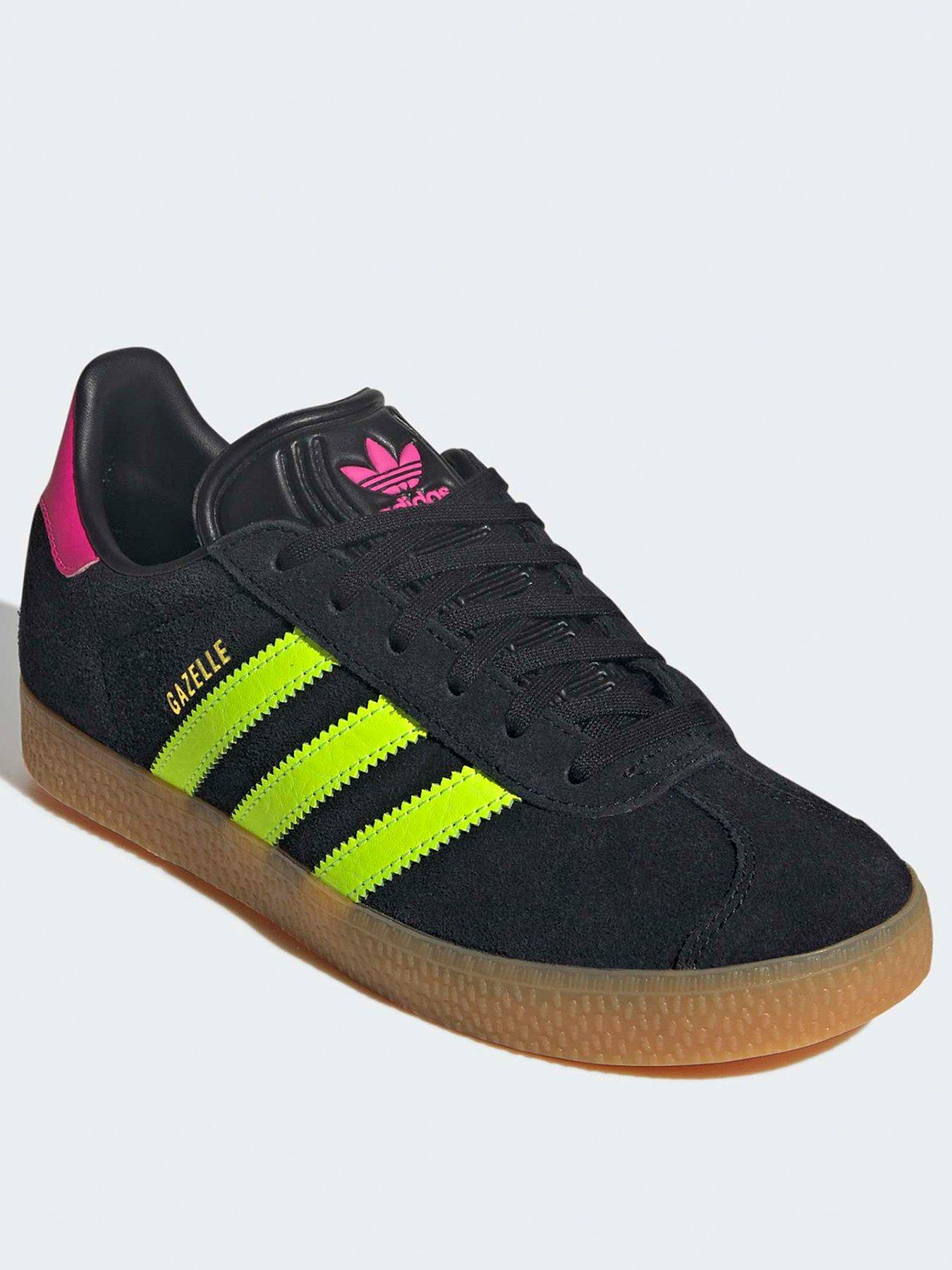 Image 2 of 7 of adidas Originals Junior Gazelle Trainers - Black