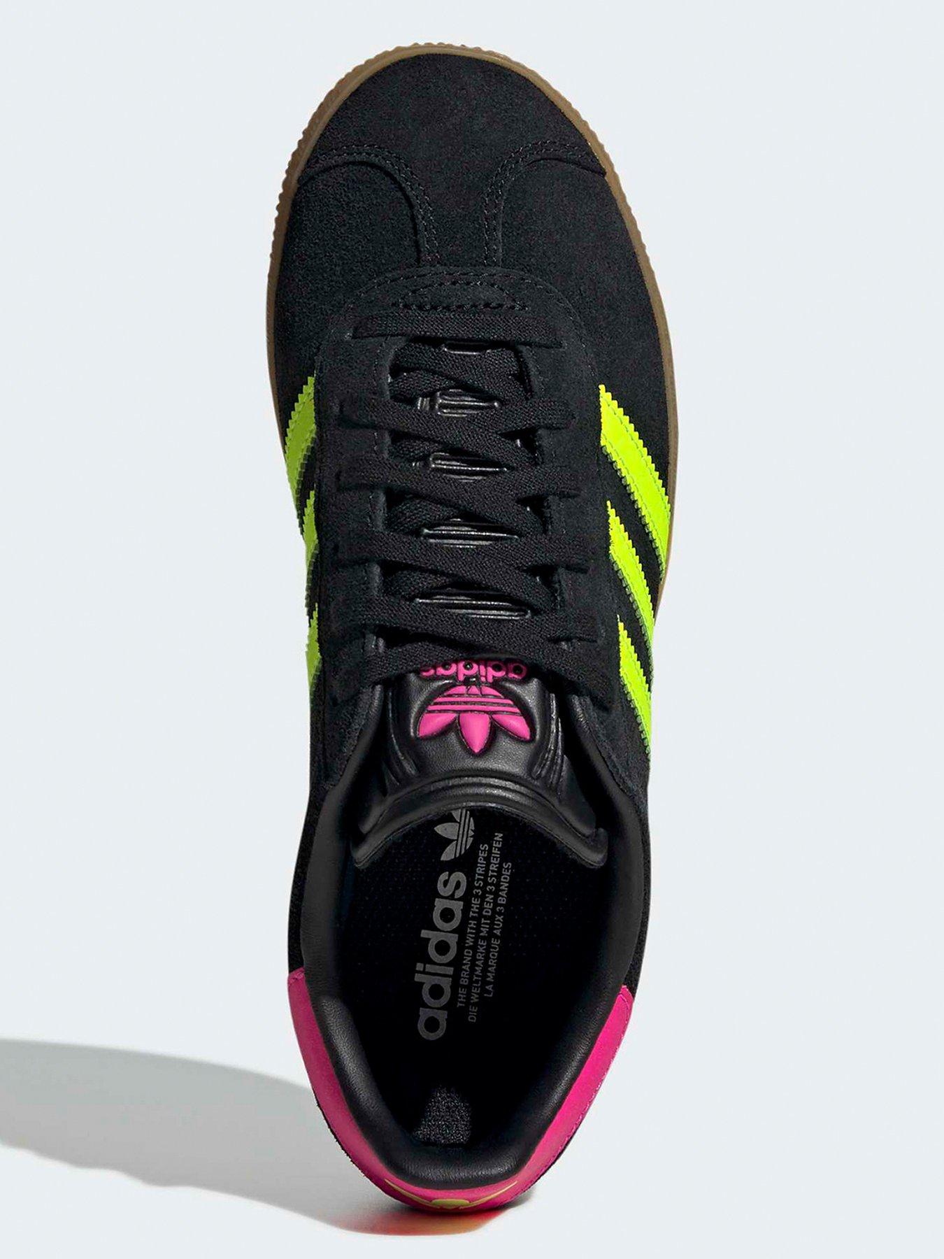  image of adidas-originals-junior-gazelle-trainers-black