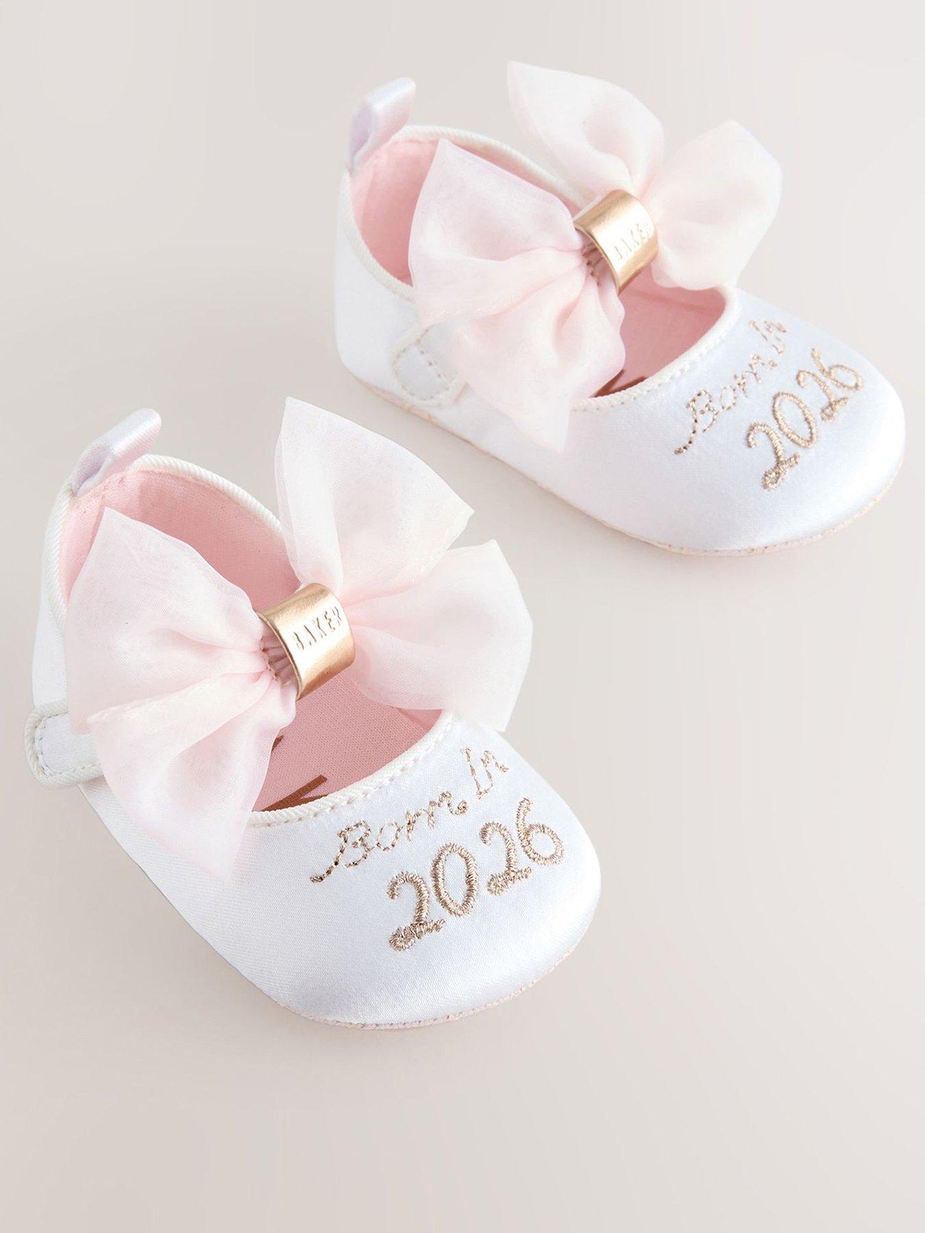 Ted Baker Baby Girls Born In 26 Mary Jane Shoes - Light Cream