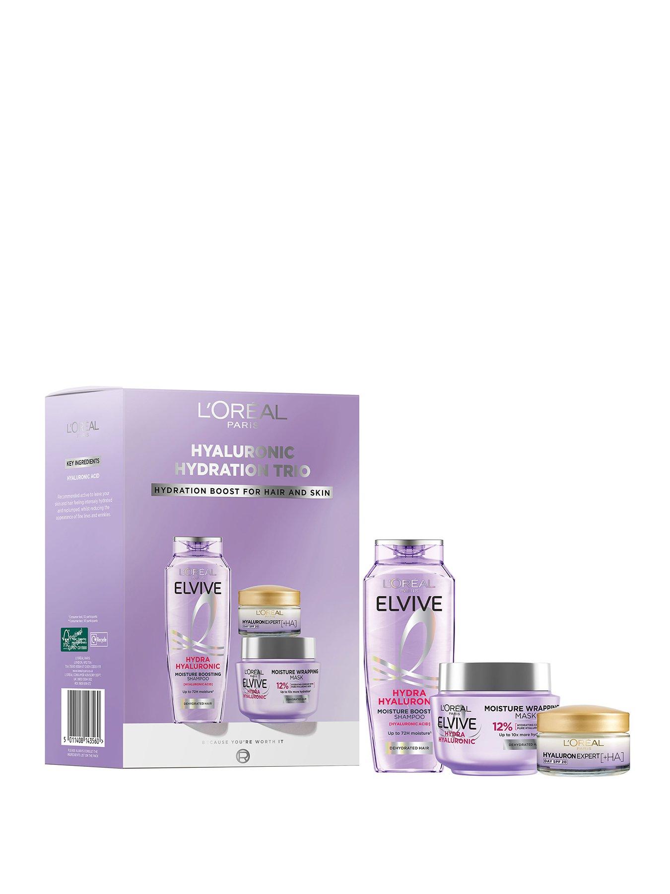 L'Oreal Paris LOréal Paris Hyaluronic Hydration Giftset to Replump, Hydrate  &  Protect Your Skin