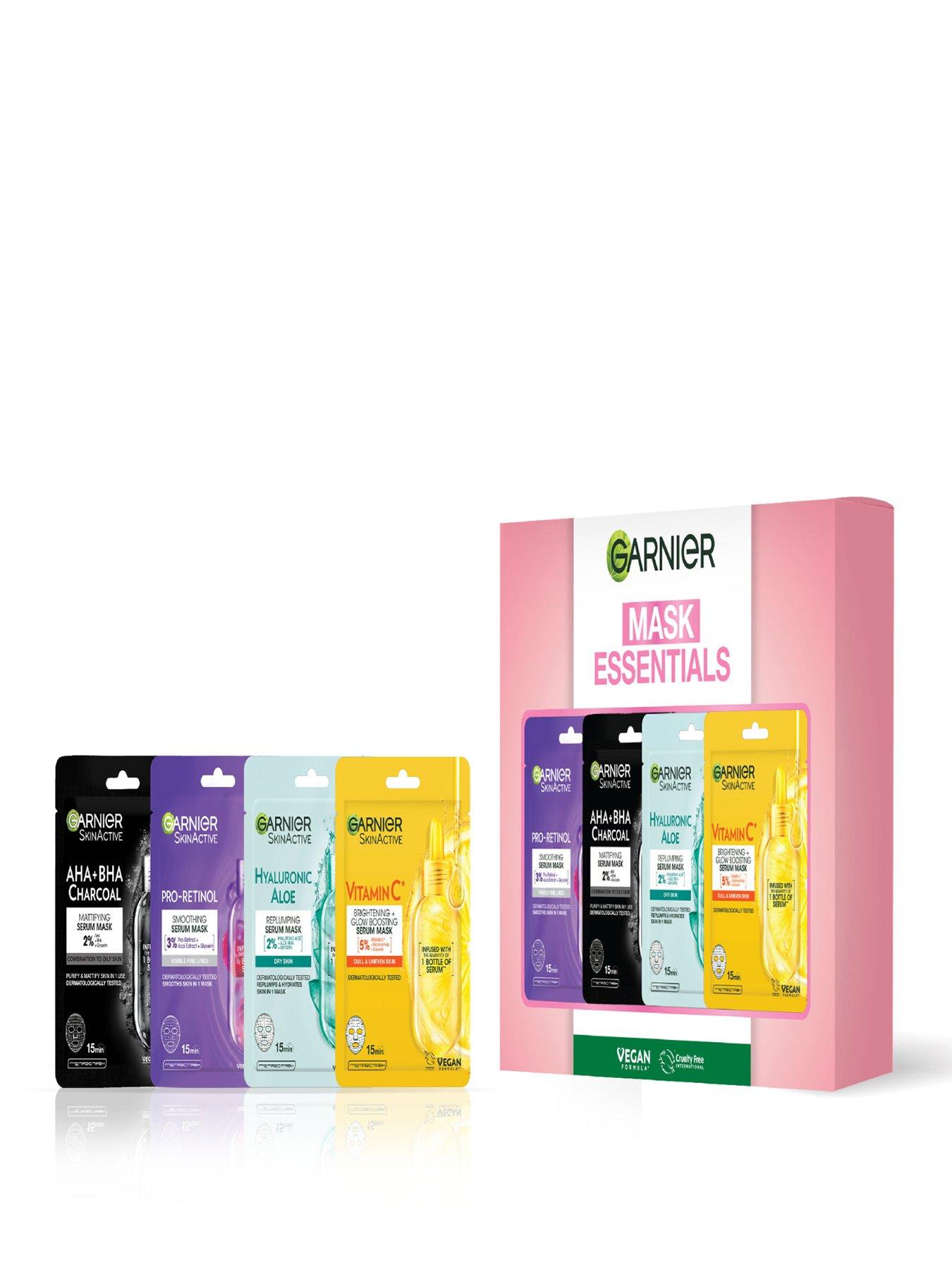  image of garnier-mask-essentials-giftset-for-all-skin-types-replumps-skin