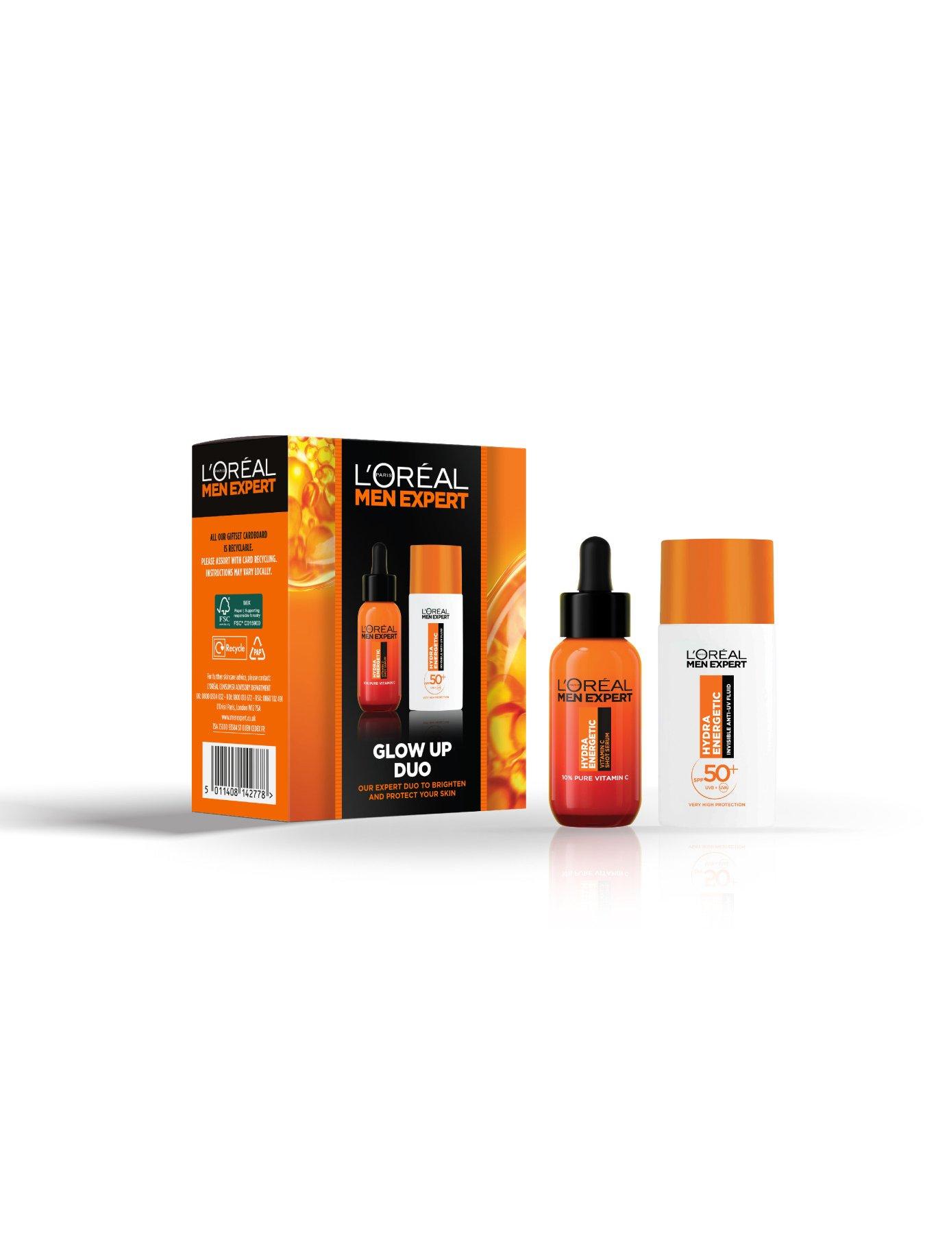 Image 4 of 4 of L'Oreal Paris Men Expert Hydra Energetic Gift Set For Him, Refreshing Face Glow up Duo, Gift Set for Men