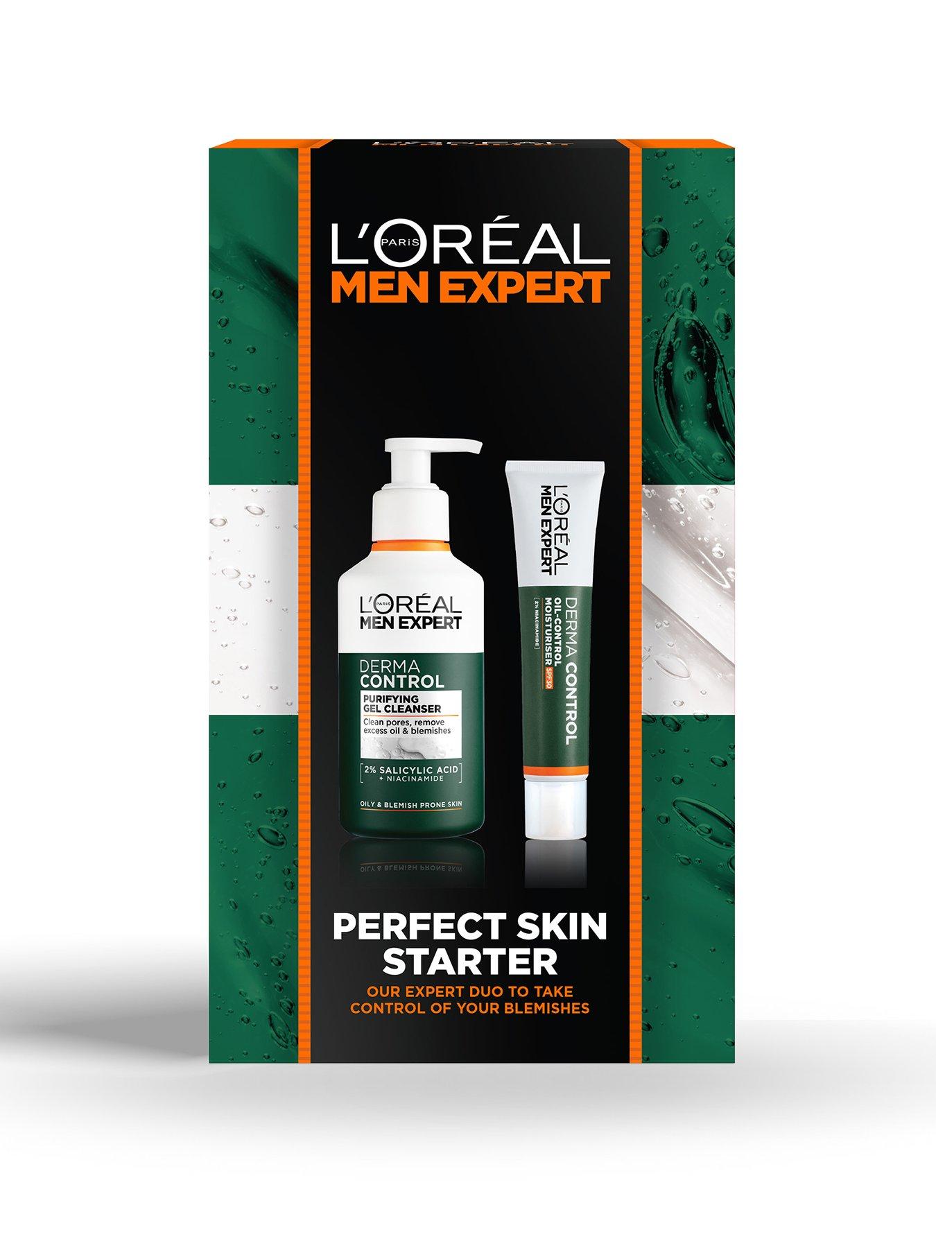  image of loreal-paris-men-expert-derma-control-gift-set-for-him-anti-blemish-duo-for-problem-and-oily-skin-gift-set