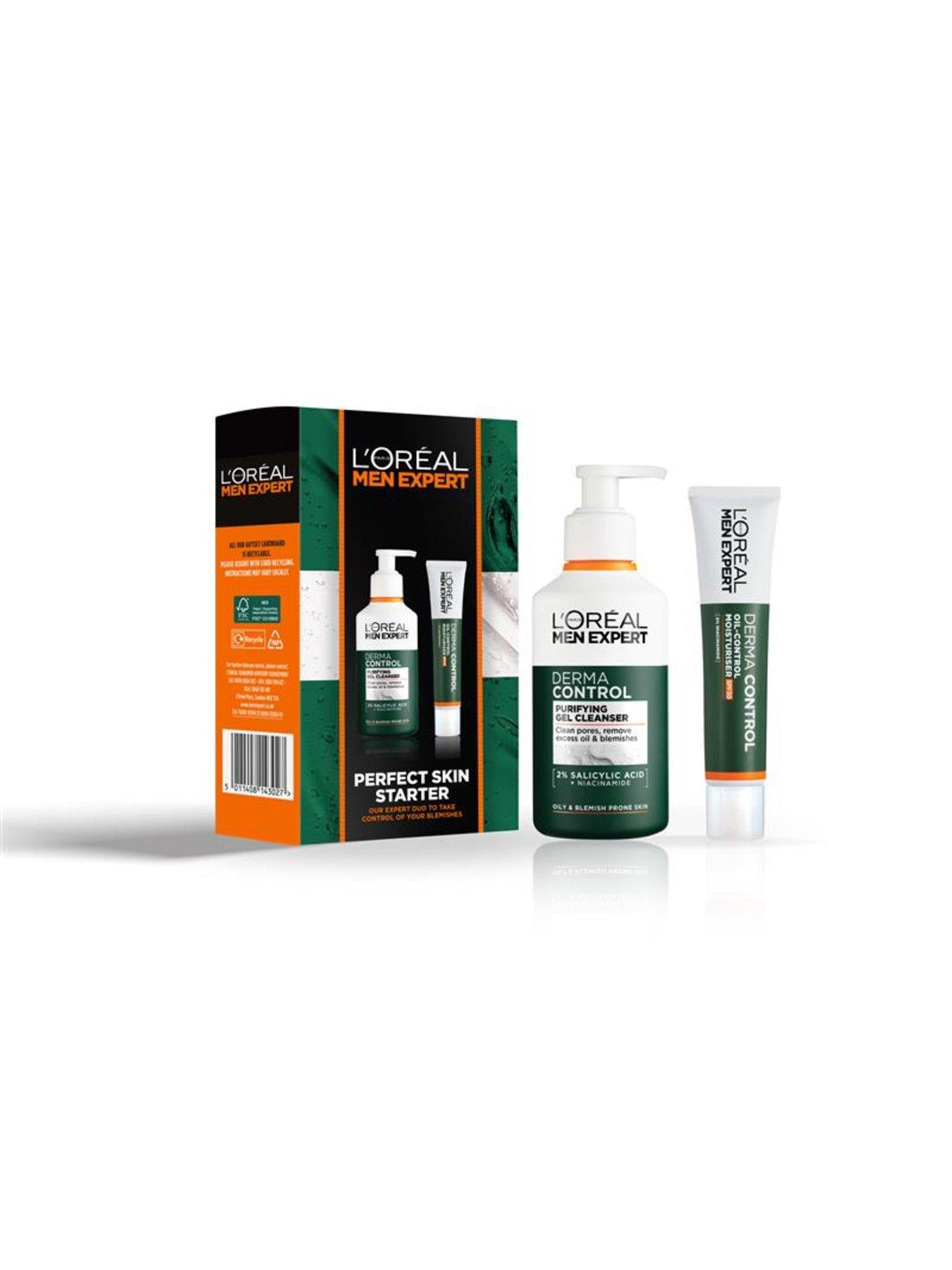  image of loreal-paris-men-expert-derma-control-gift-set-for-him-anti-blemish-duo-for-problem-and-oily-skin-gift-set