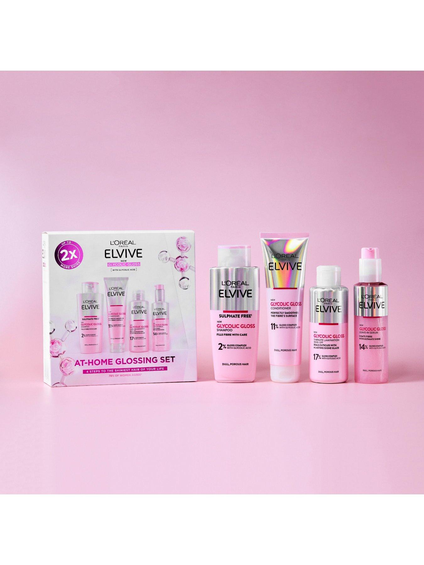  image of loreal-paris-men-expert-loreal-paris-elvive-at-home-glossing-set-4-steps-to-the-shiniest-hair-of-your-life