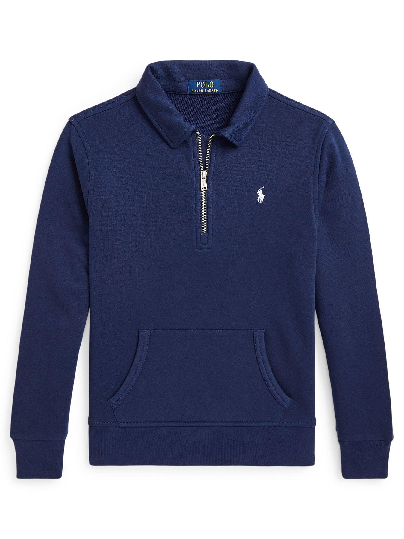 Image 1 of 3 of Polo Ralph Lauren Boys Sweatshirt - Navy
