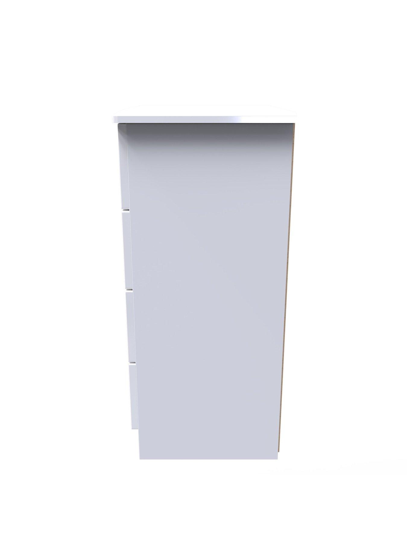 Image 6 of 6 of SWIFT Ella Ready Assembled Kids 4 Drawer Midi Chest