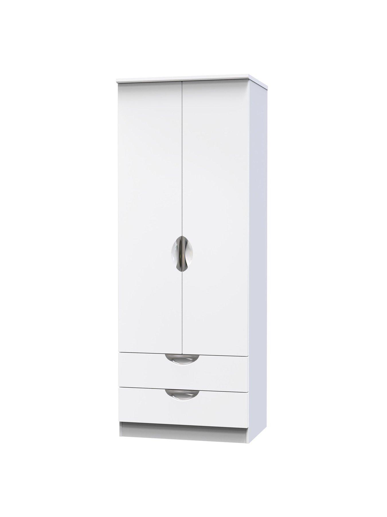 Image 3 of 7 of SWIFT Ella Ready Assembled&nbsp;Kids 2 Door 2 Drawer Wardrobe
