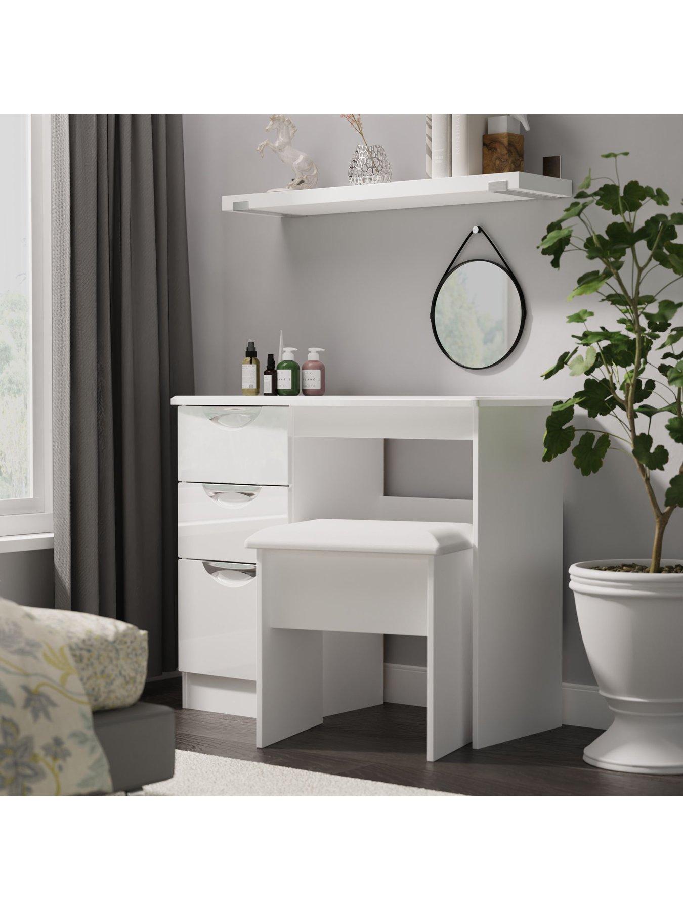 swift-ella-ready-assemblednbspkids-dressing-table-amp-stool-set