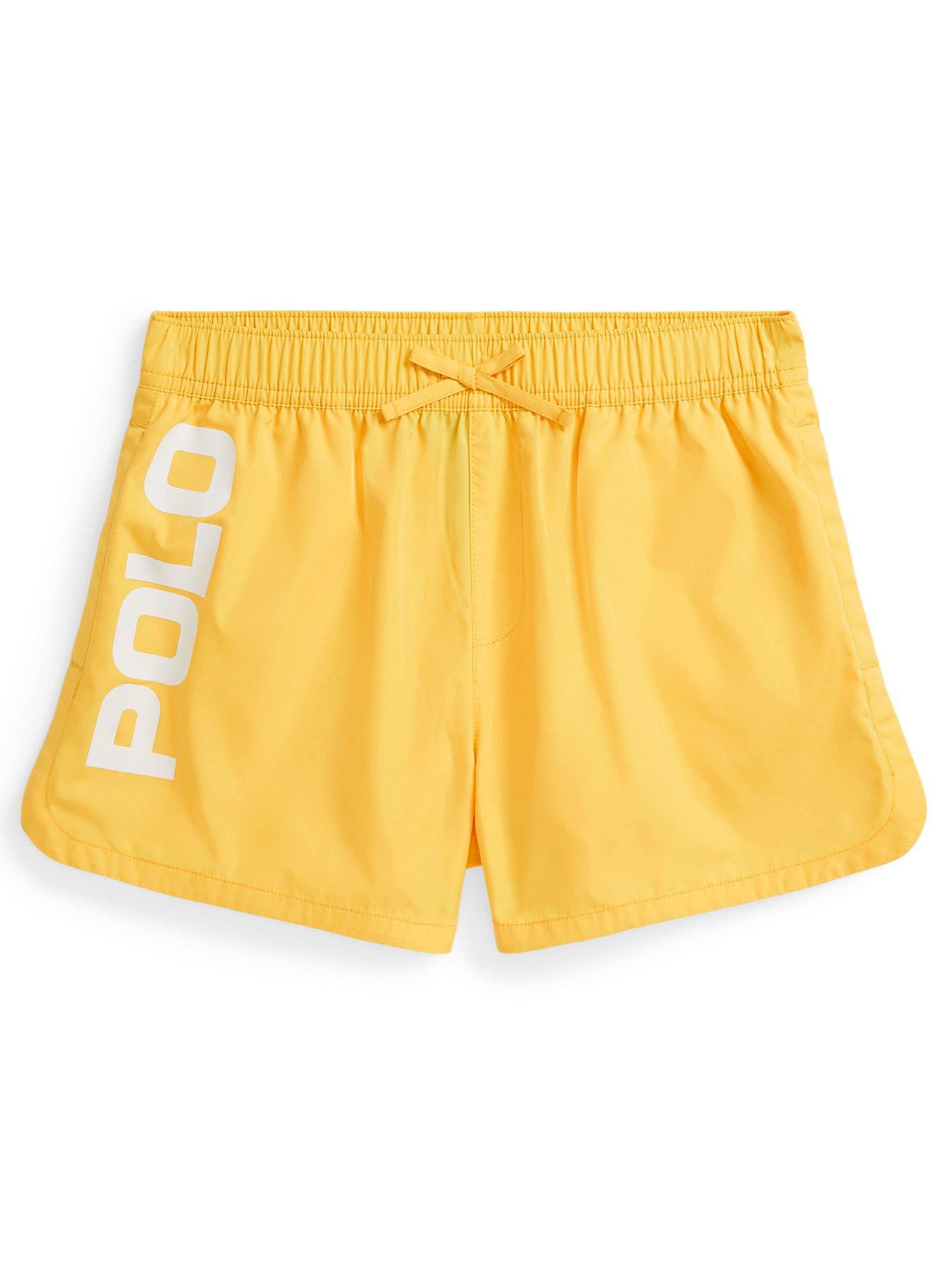 Polo Ralph Lauren Girls Athletic Shorts - Yellow