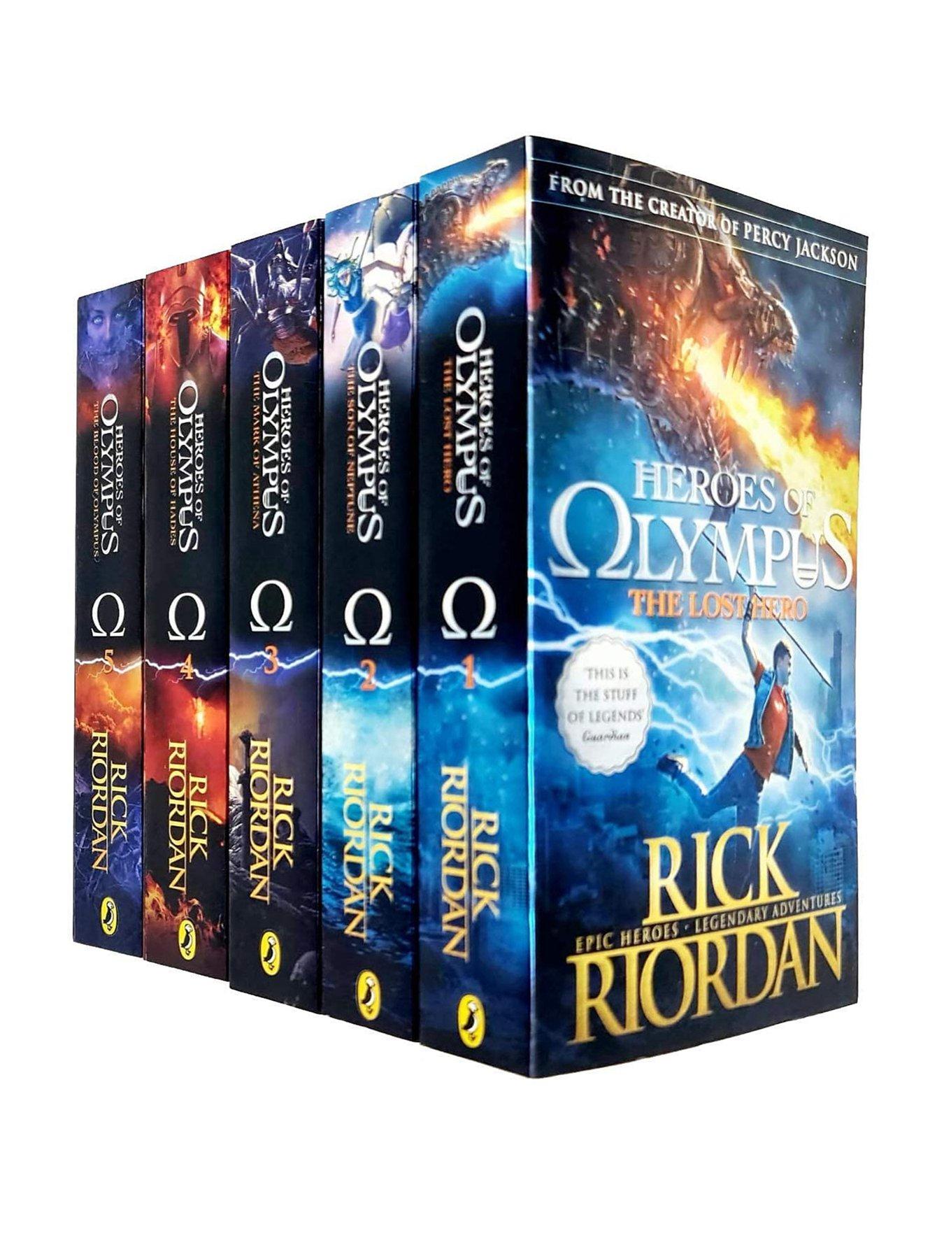 undefined Heroes of Olympus by Rick Riordan - 5 Book Set