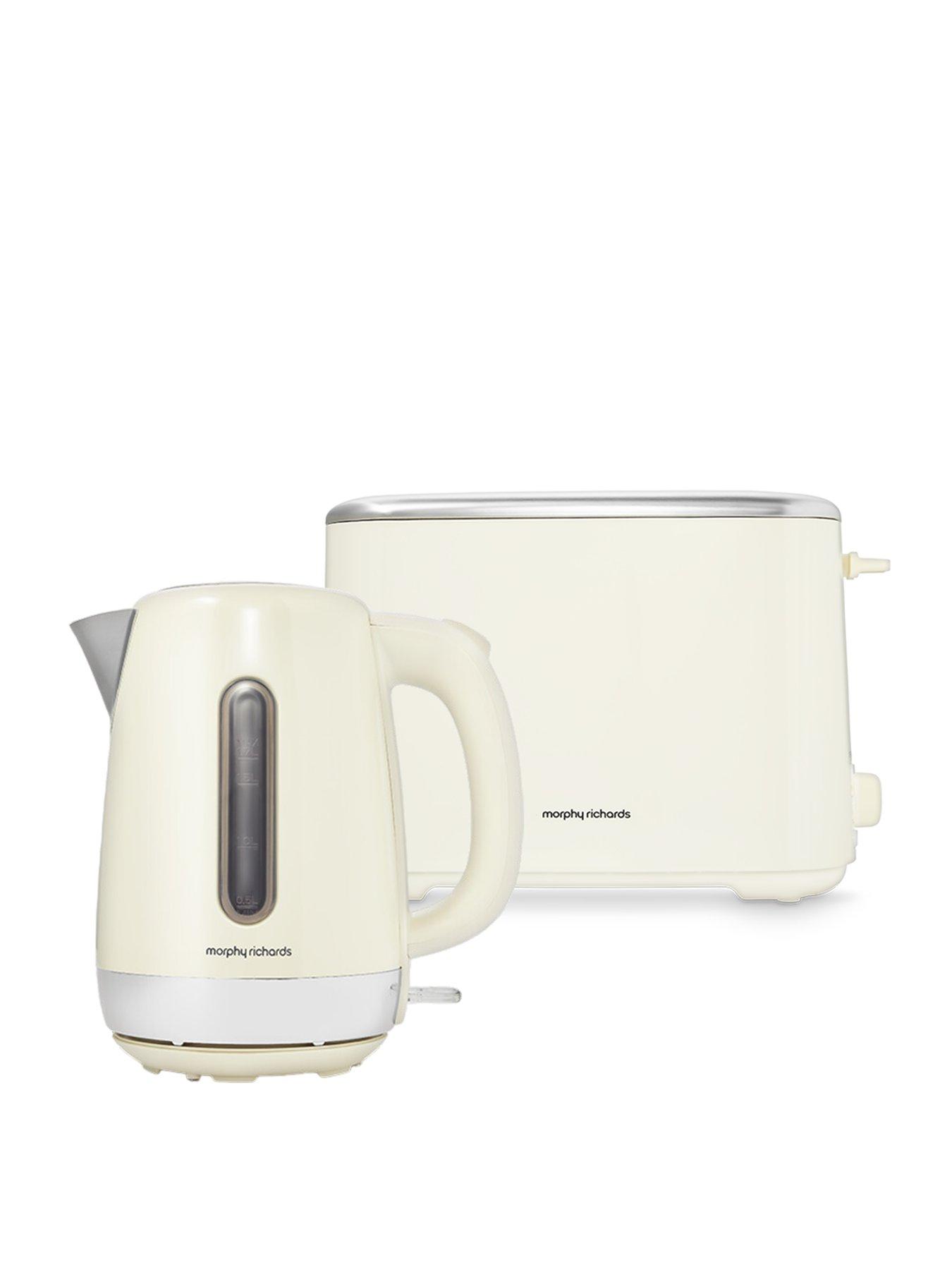 Image 1 of 7 of Morphy Richards Equip&nbsp;Kettle &amp; Toaster - Cream