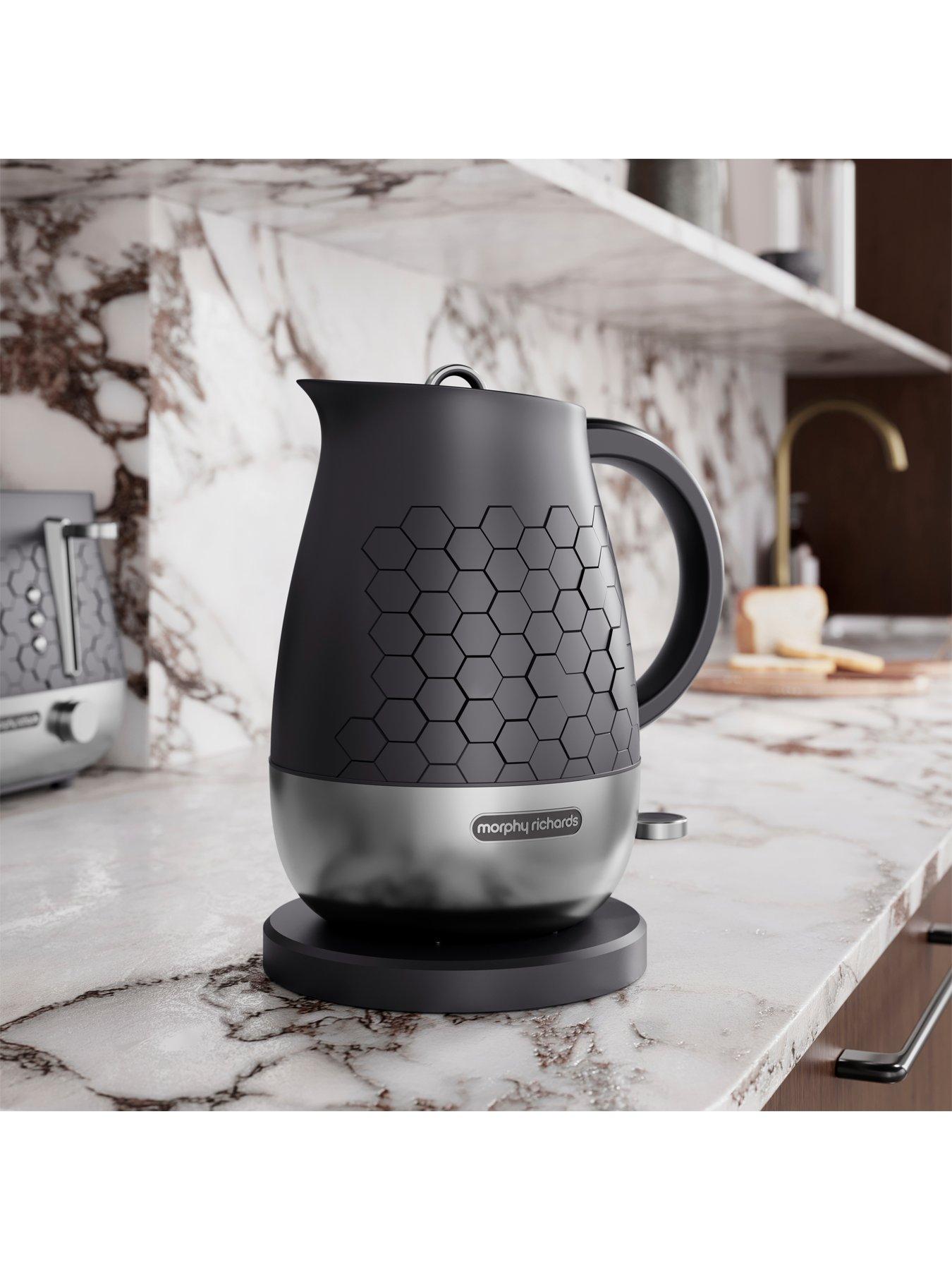 Image 2 of 8 of Morphy Richards Cassini Kettle &amp; Toaster -&nbsp;Black