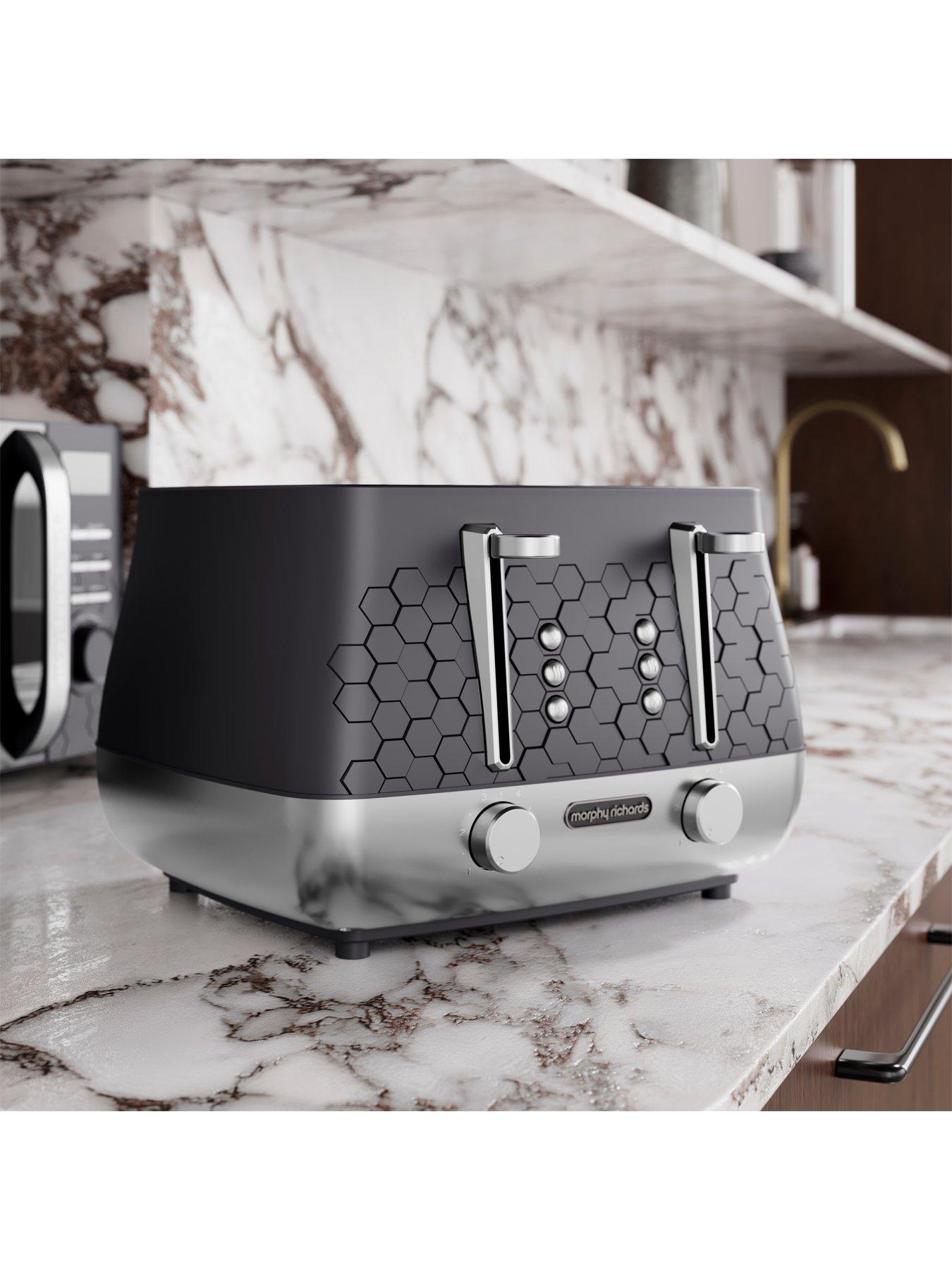 Image 5 of 8 of Morphy Richards Cassini Kettle &amp; Toaster -&nbsp;Black