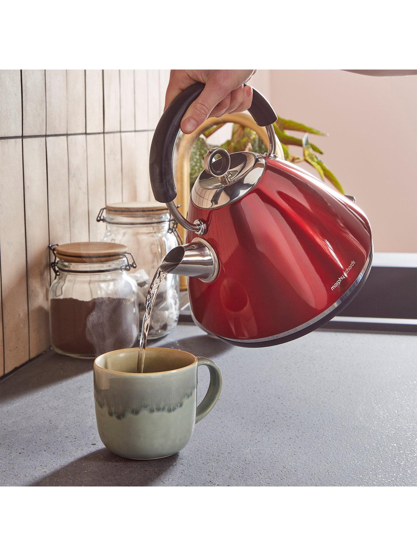 Image 3 of 7 of Morphy Richards Accents&nbsp;Kettle &amp; Toaster Bundle - Red