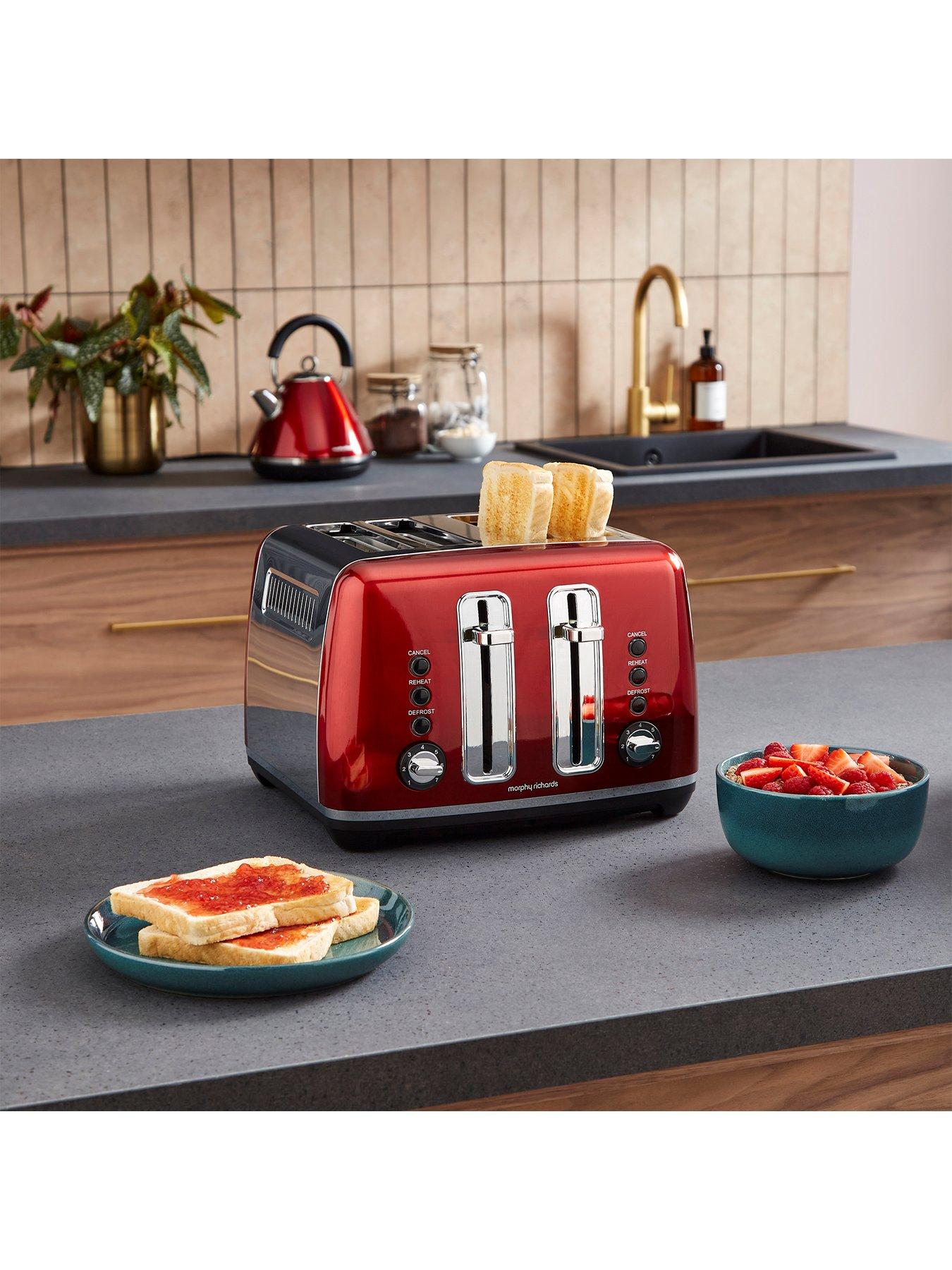 Image 5 of 7 of Morphy Richards Accents&nbsp;Kettle &amp; Toaster Bundle - Red