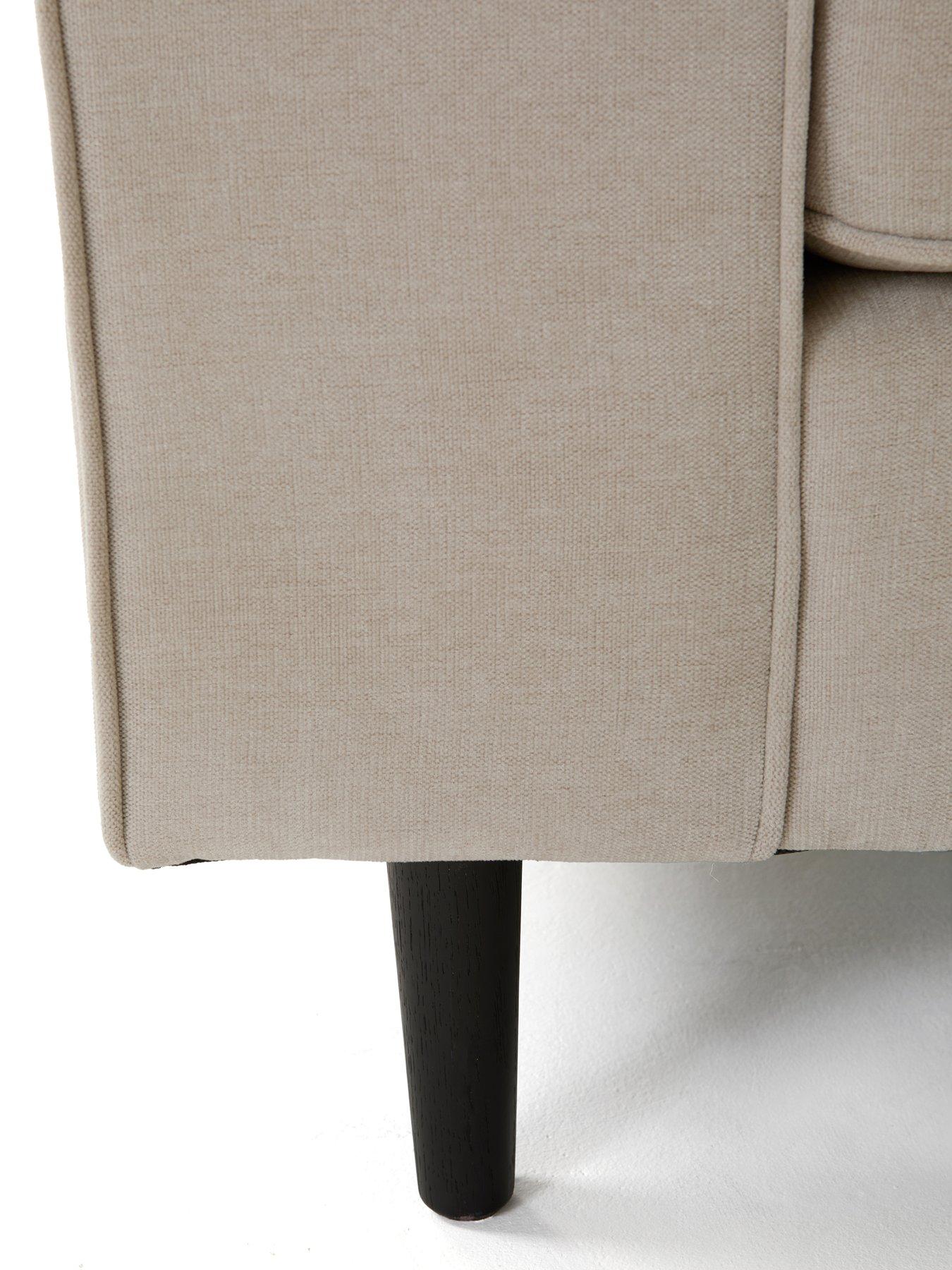Image 5 of 7 of The Very Collection Zena 3 Seater Fabric Sofa - Natural - FSC&reg; Certified
