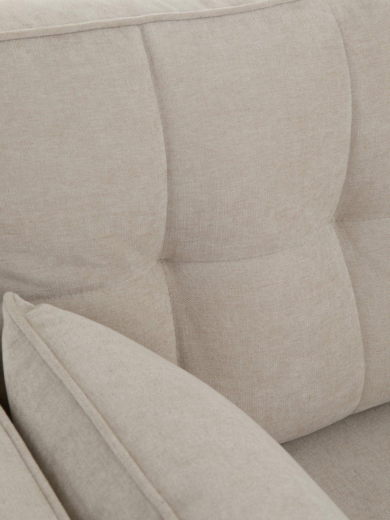 Image 6 of 7 of The Very Collection Zena 3 Seater Fabric Sofa - Natural - FSC&reg; Certified