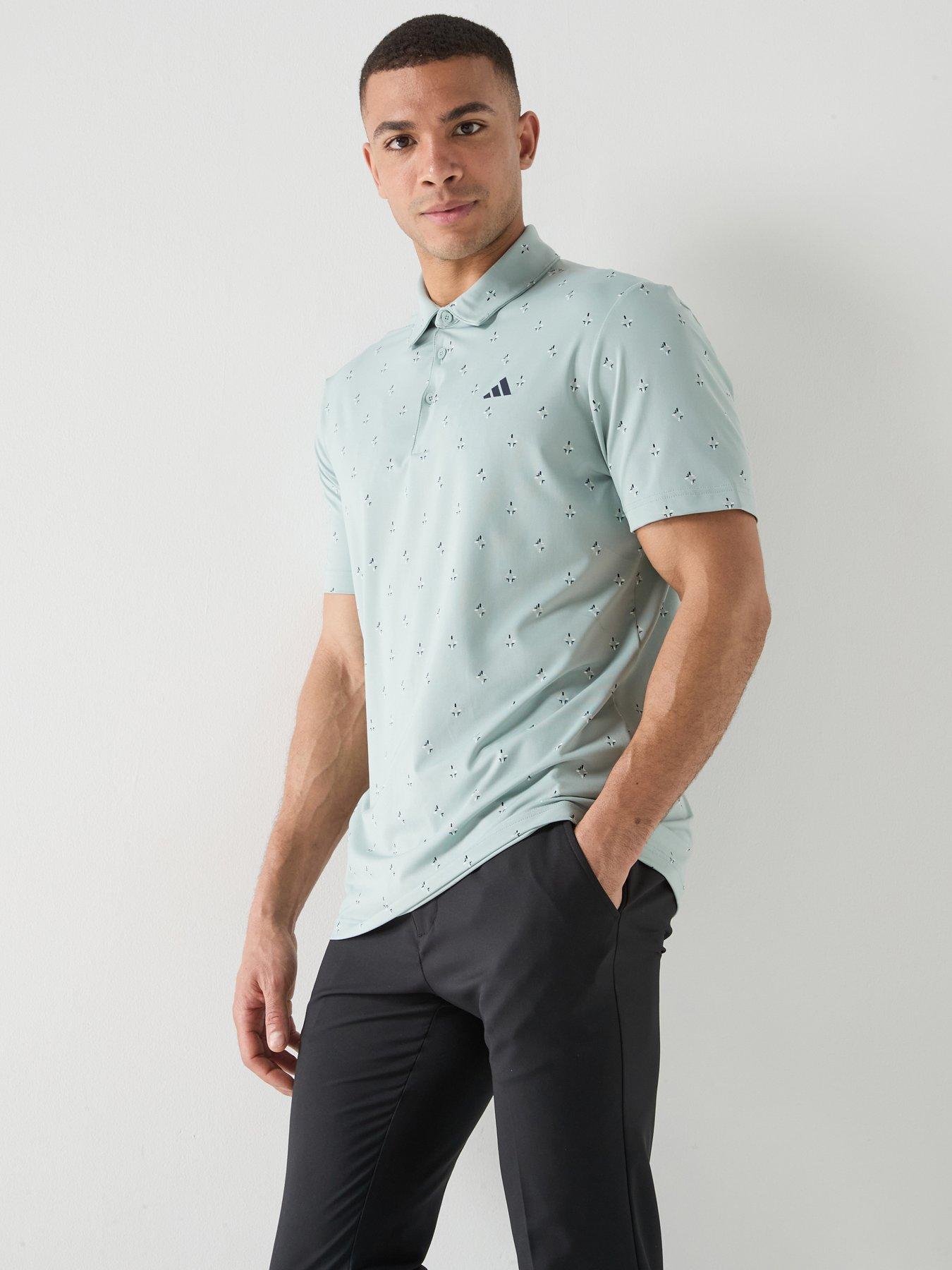 adidas Mens Golf Ultimate 365 Climacool Polo Shirt - Green