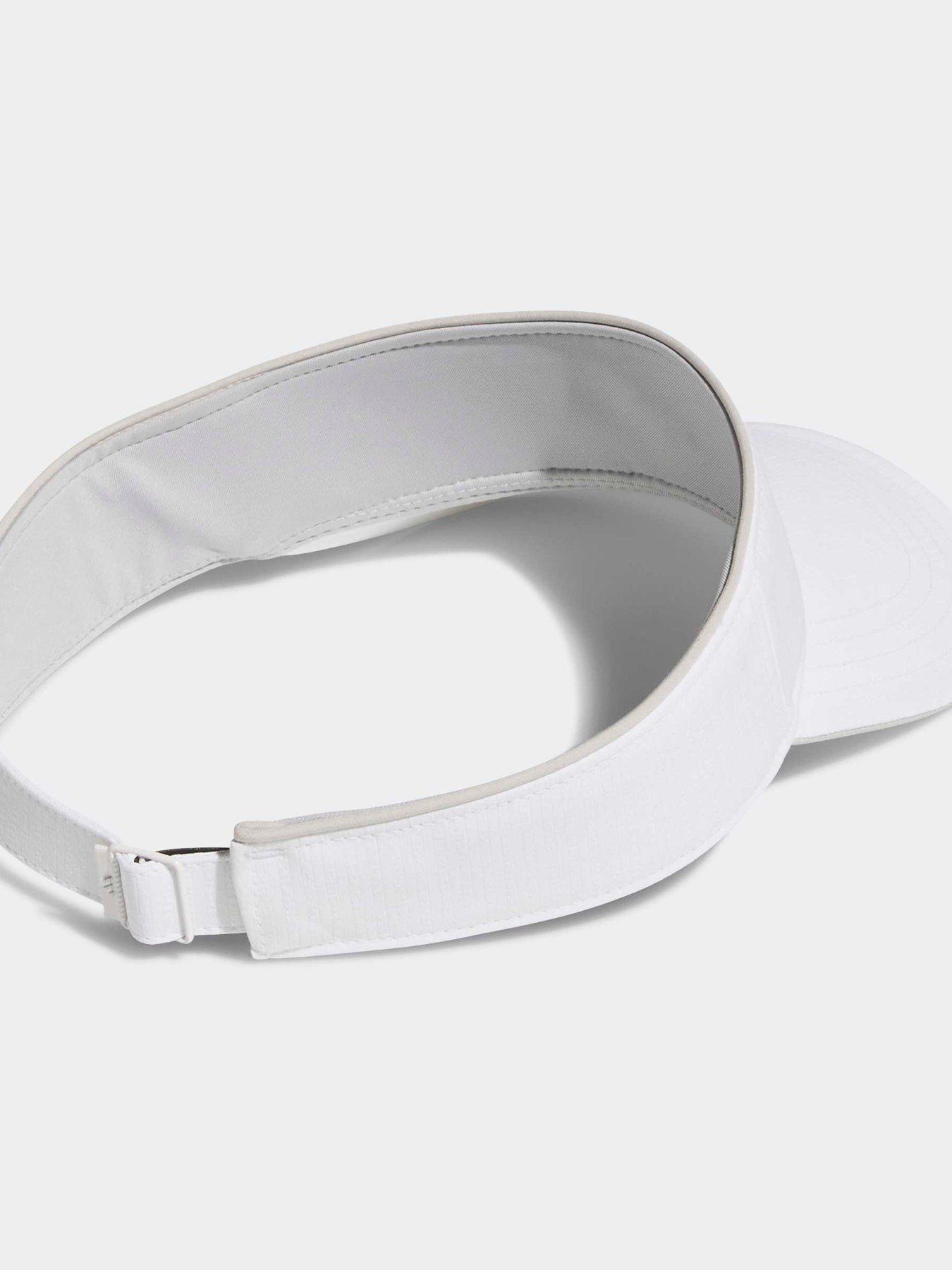 back image of adidas-womens-golf-fairway-visor-white