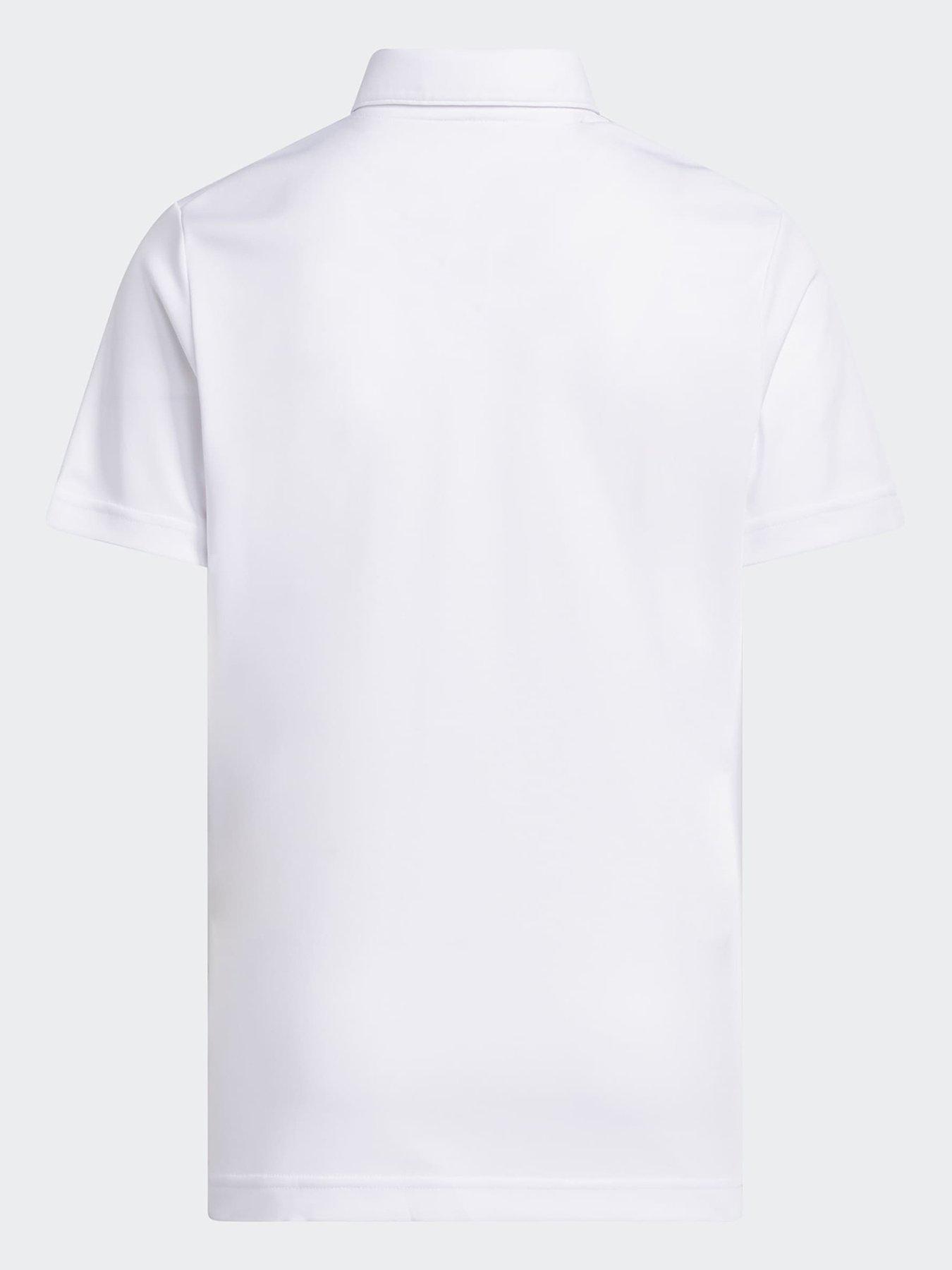  image of adidas-boys-golf-performance-polo-shirt-white