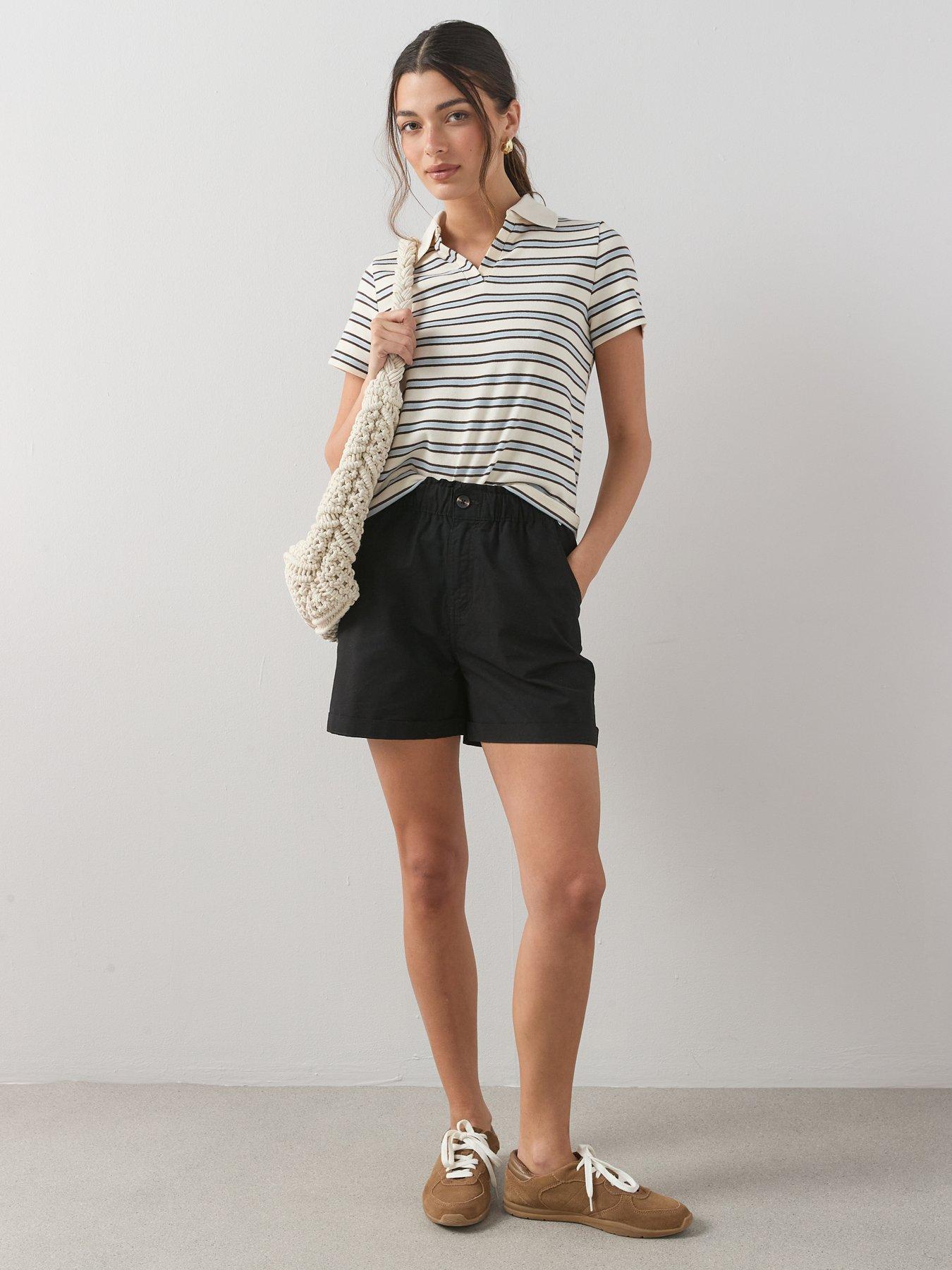 Image 2 of 7 of The Very Collection 2 Pack Poplin Shorts - Multi