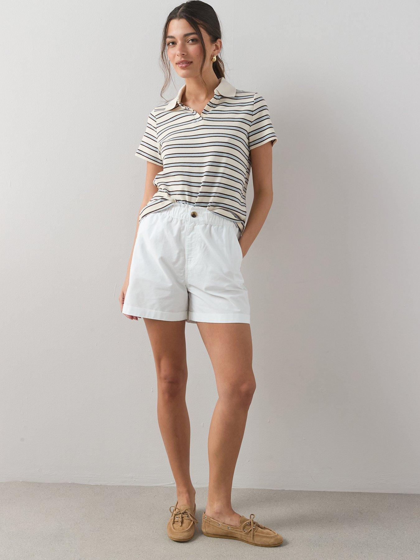 Image 4 of 7 of The Very Collection 2 Pack Poplin Shorts - Multi